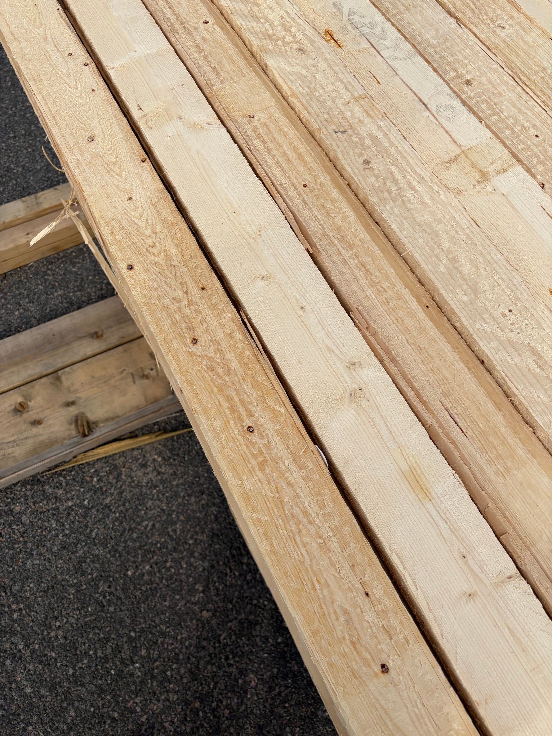 Paket Ohyvlade Reglar 45x90mm, 187st (2,7–3,6m)