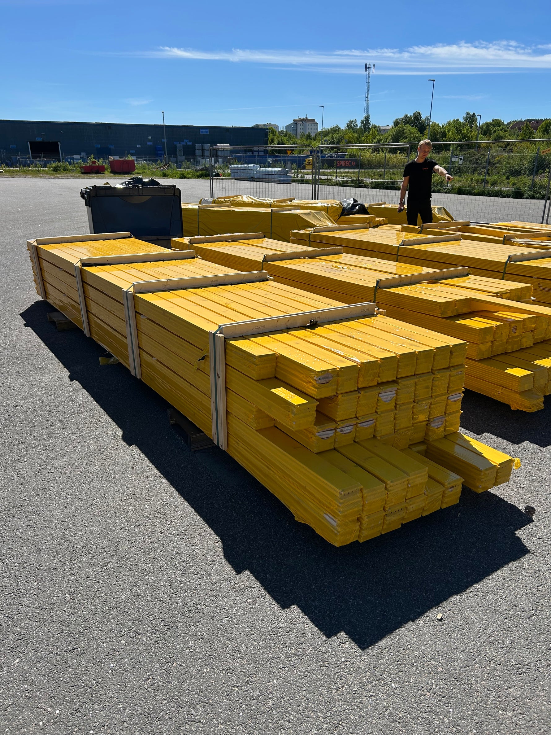 Parti Slätspont 28x110mm Furu Ändspont, 100,3kvm 4.80–5.40m (Sekunda)