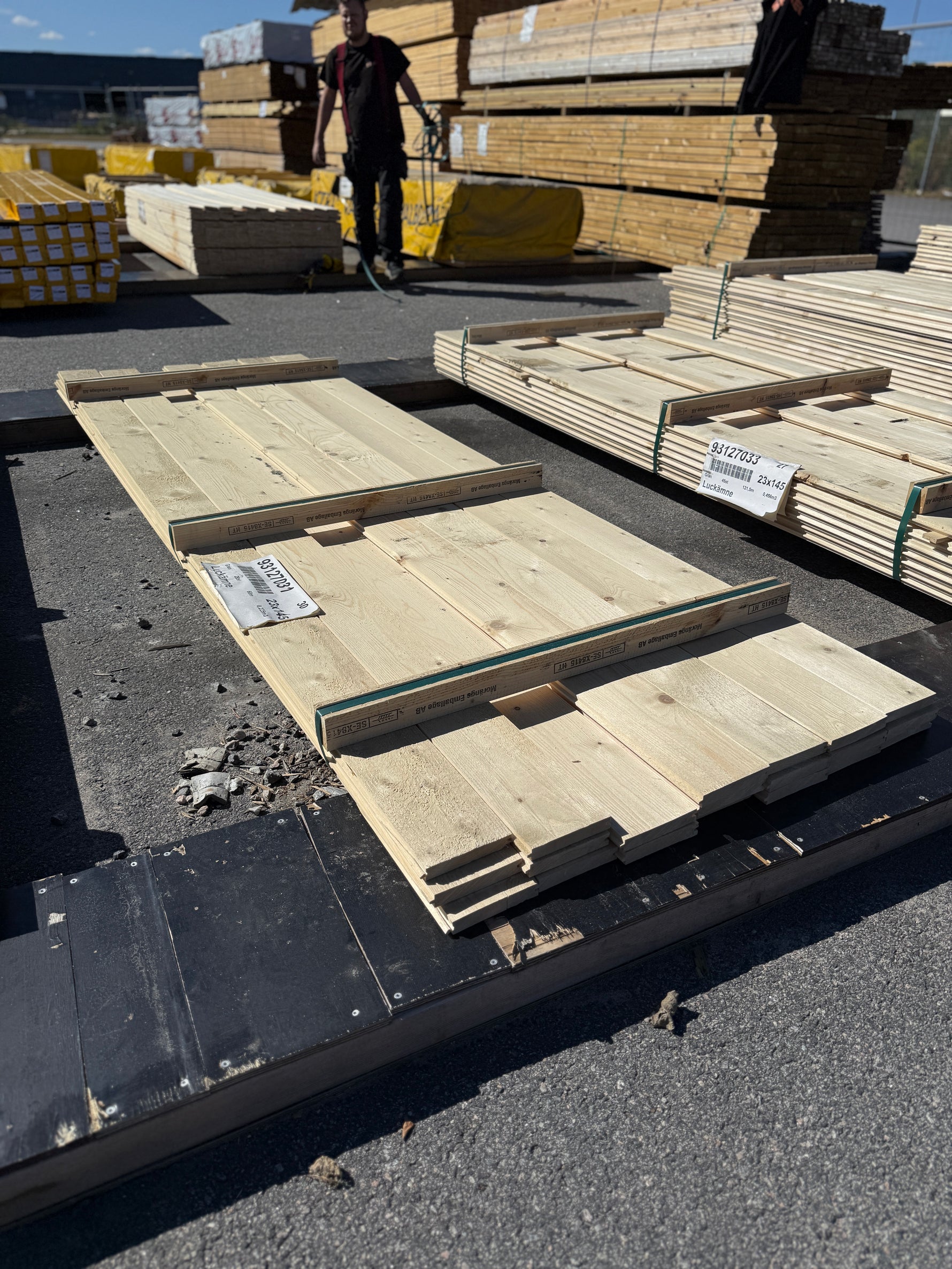 Paket Råspont/ Luckämne 23x145mm 3,00m 20st