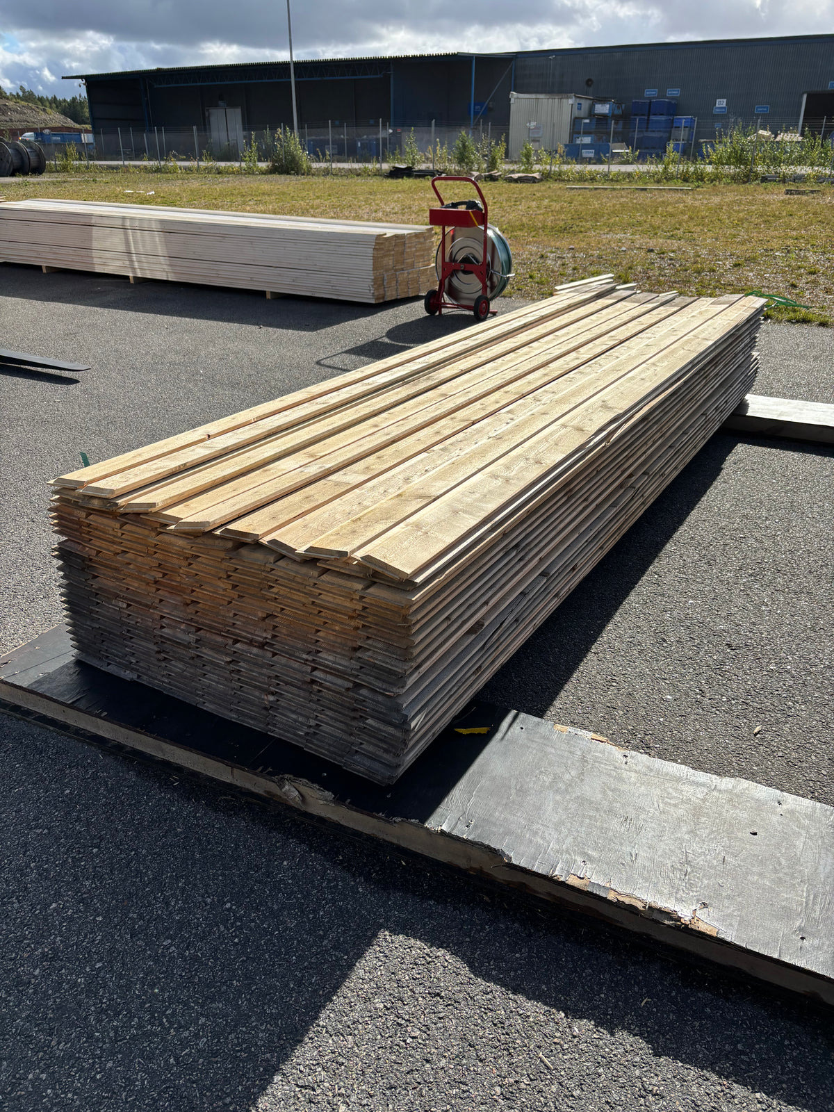 Paket Enkelfasspont 22x120mm, 202st 3,60m Obehandlad (Väderbitet)