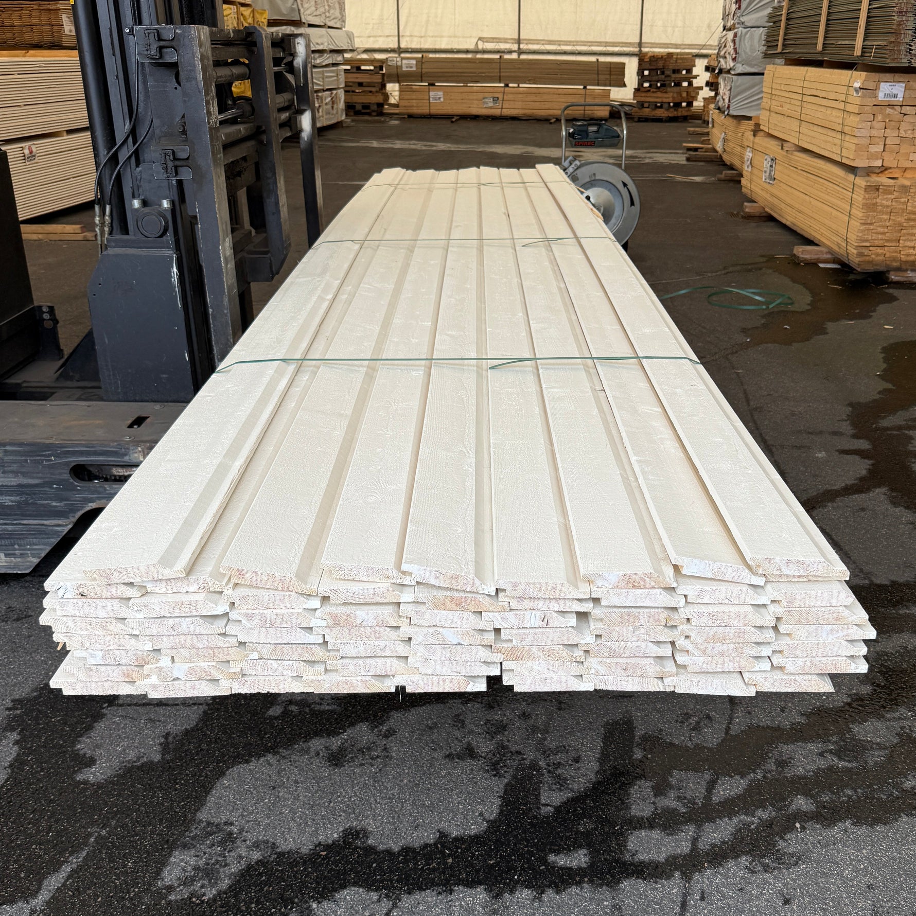 Paket Enkelfasspont 22x120mm 4,80m 65st Grundmålad