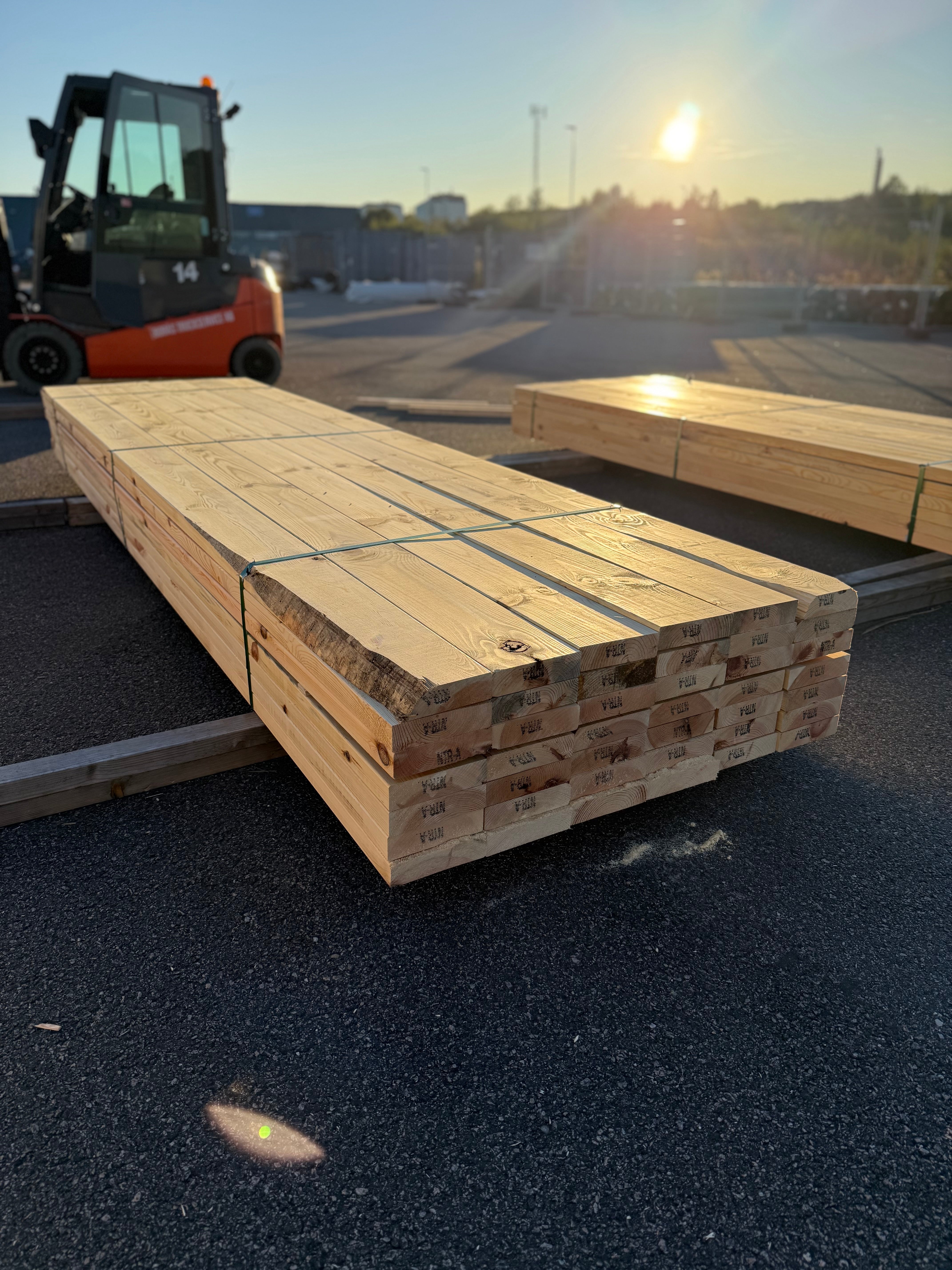 Paket Reglar 45x170 – 42 st (3,90 m, furu)