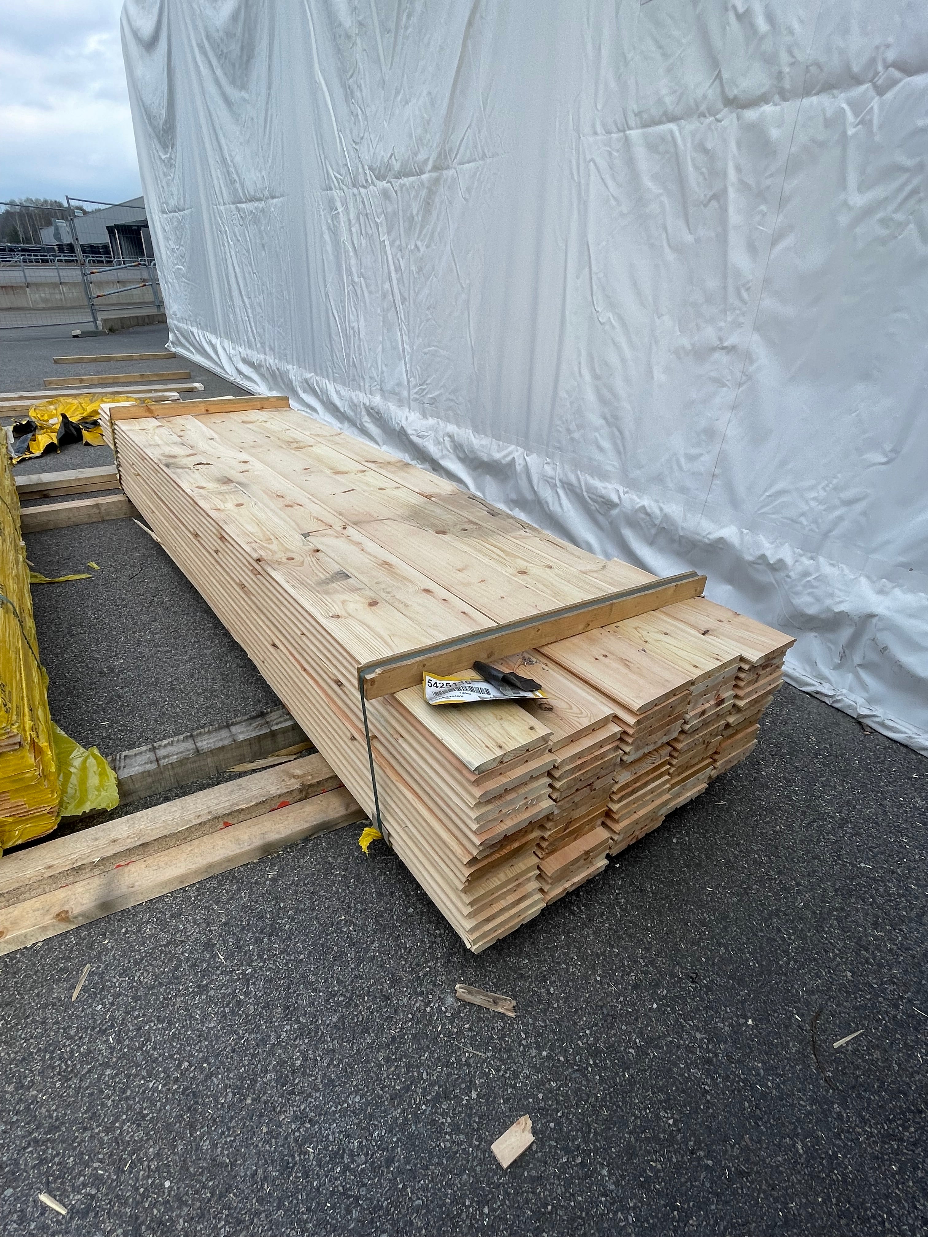 Paket Lockstatak/Lockpanel 24x195 Furu