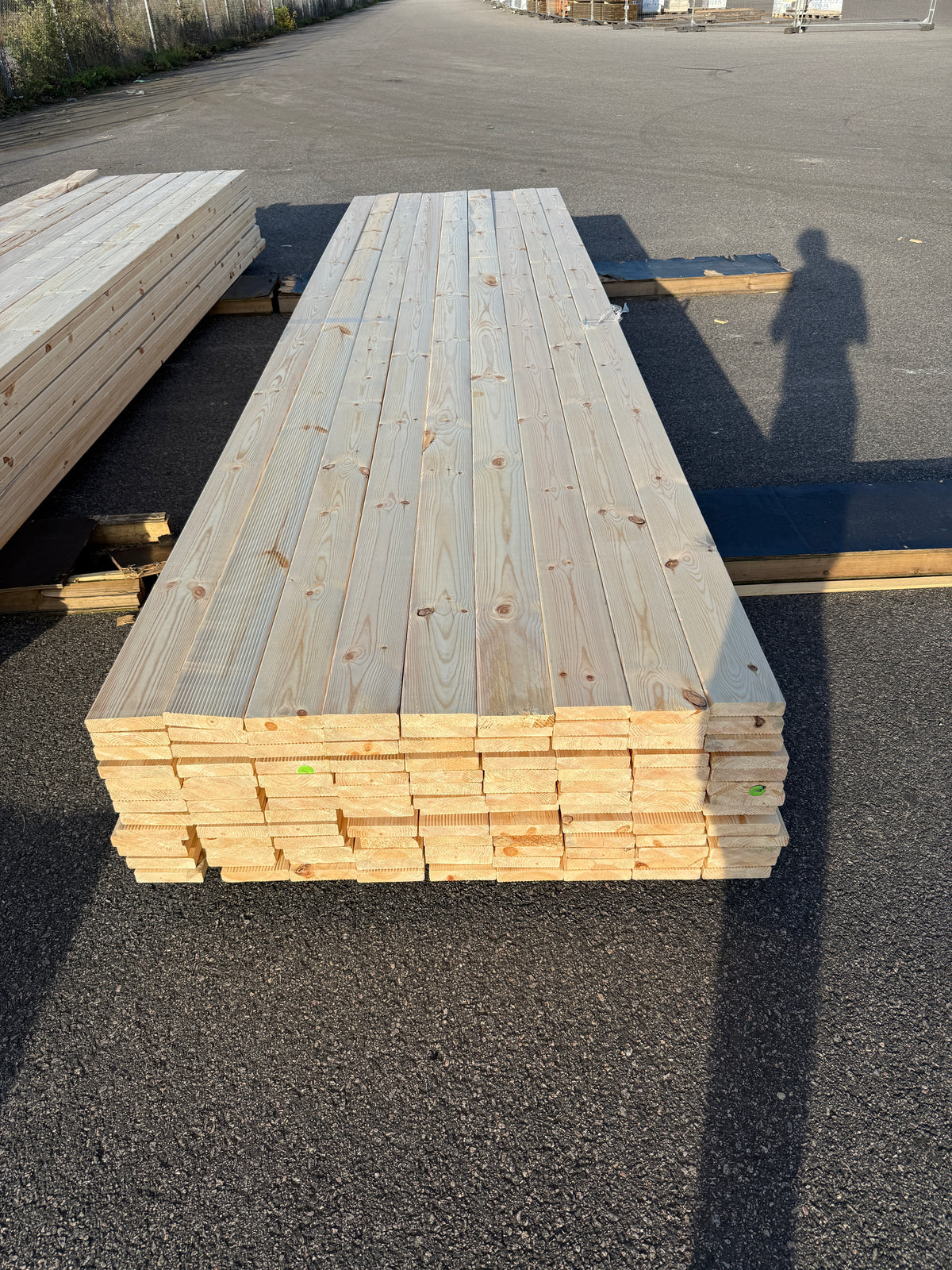 Paket Obehandlad Rillad Furu Trall 28×120 mm (4,20–4,50 m) 117 st