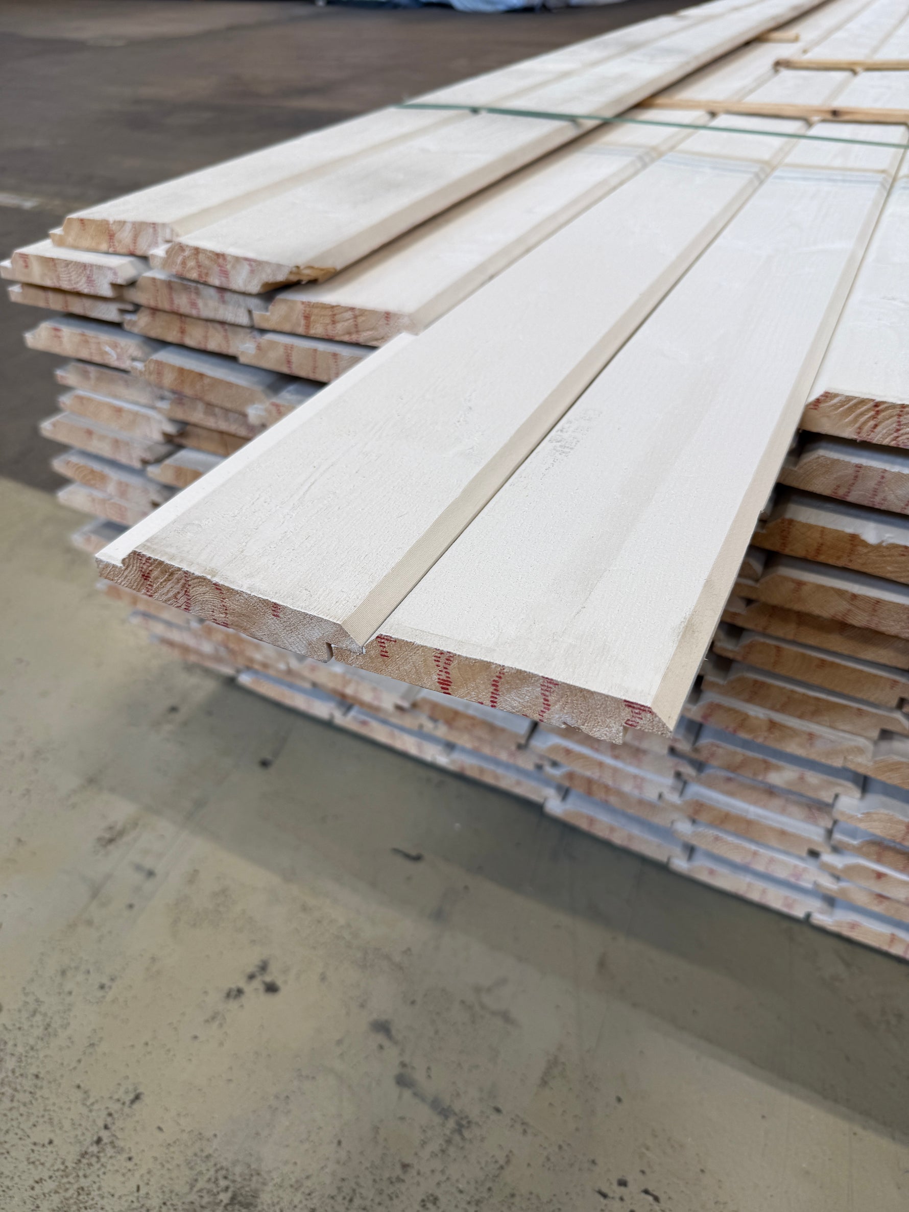 Paket Dubbelfas Halvspont 22x120mm, 135st 4,20m- Grundmålad