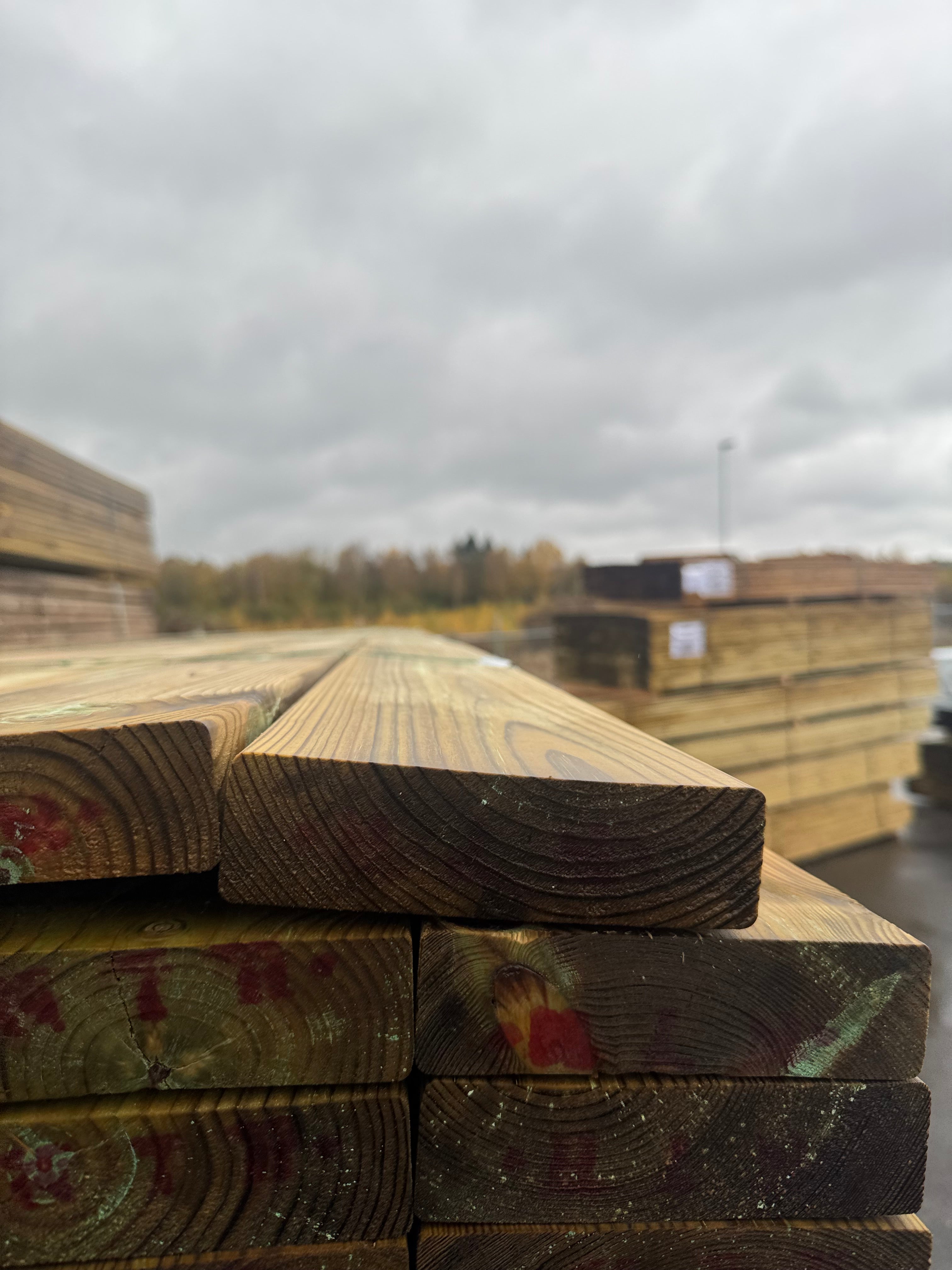 Paket Reglar 38x140mm – 85 st (4,80 m, Tryckimpregnerad Furu)