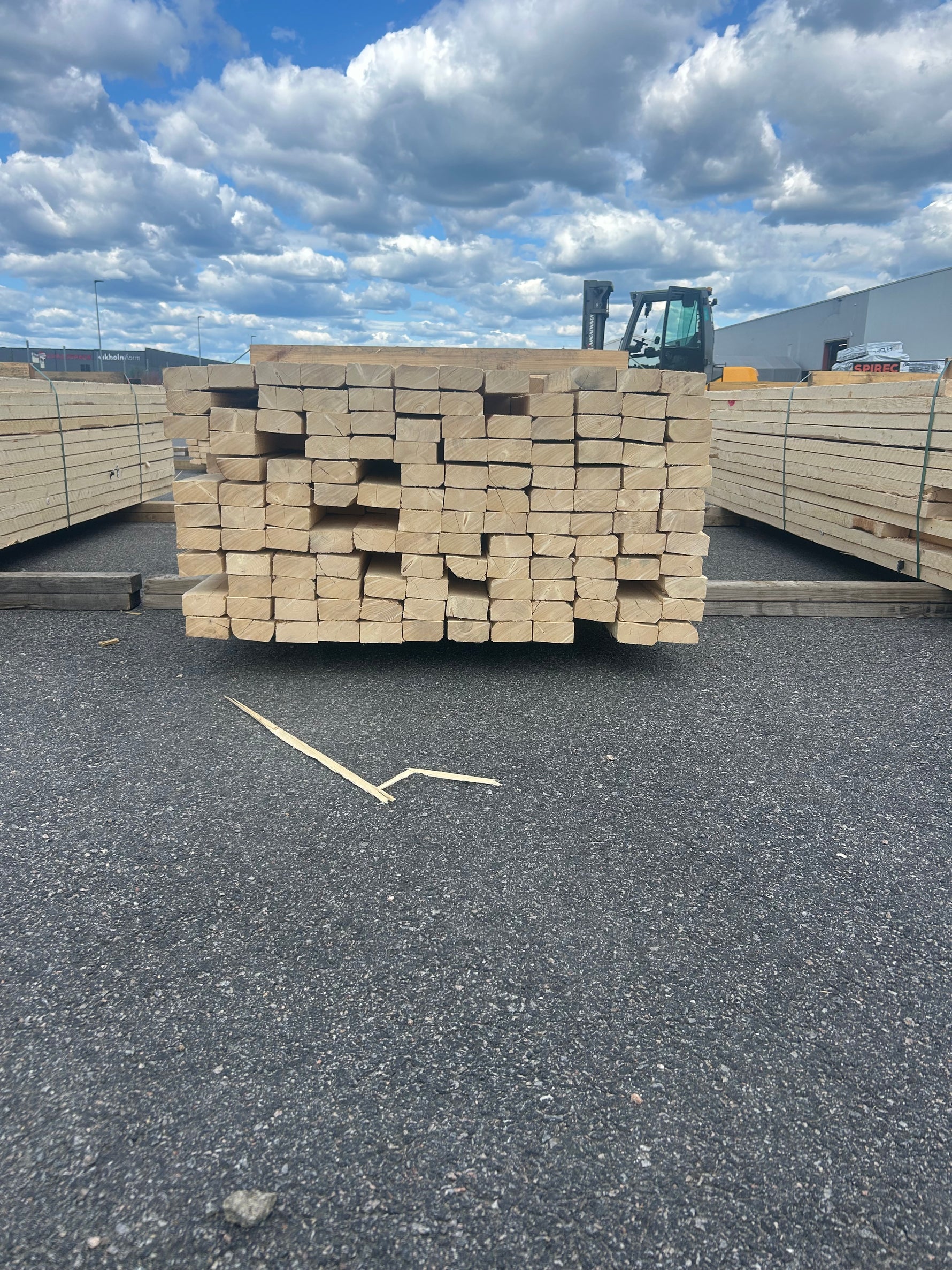 Paket Reglar 45x90mm 2,70-3,60m 144st Ohyvlat