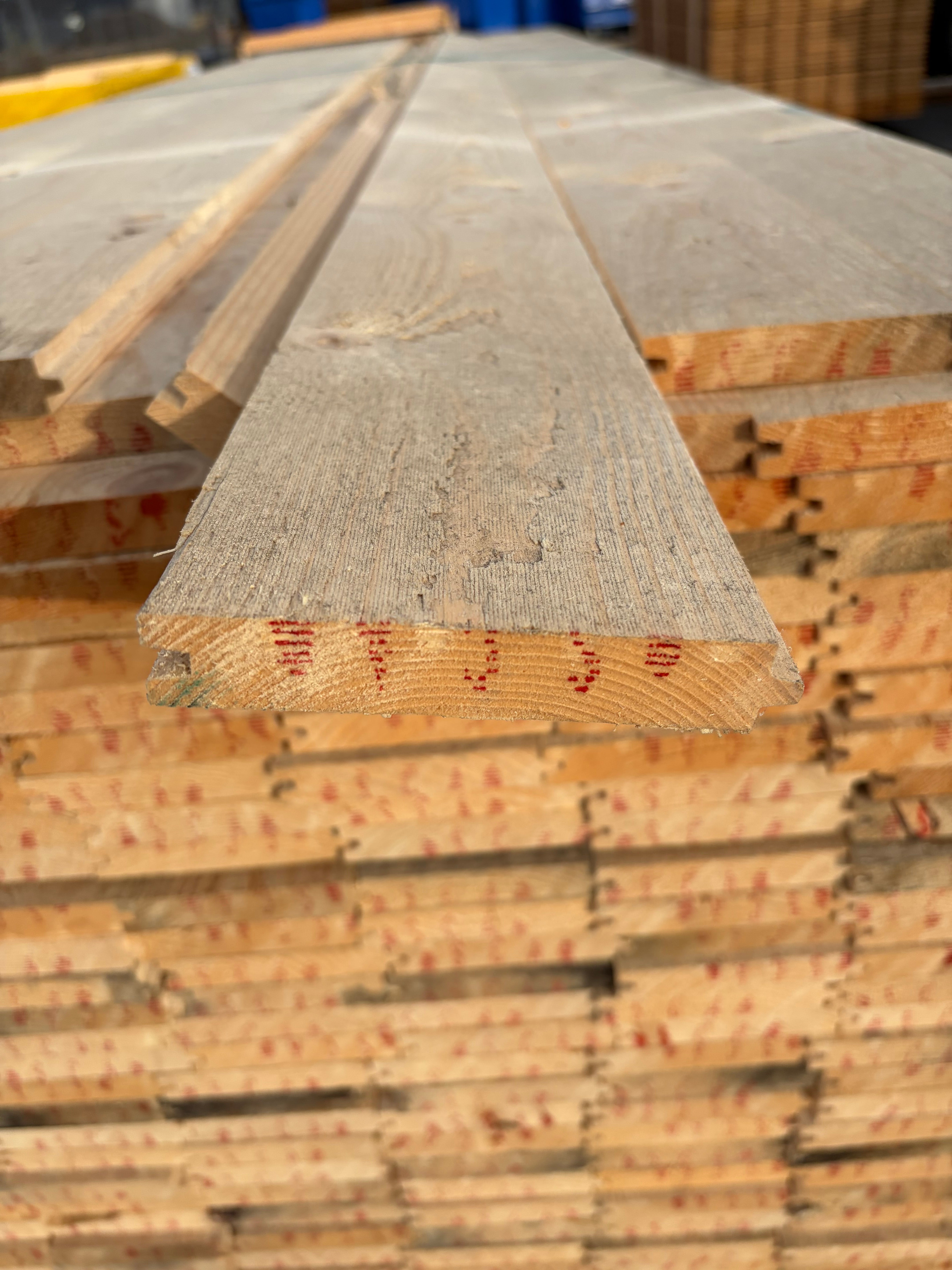 Paket Råspont 20x120 3,3 m 254 st