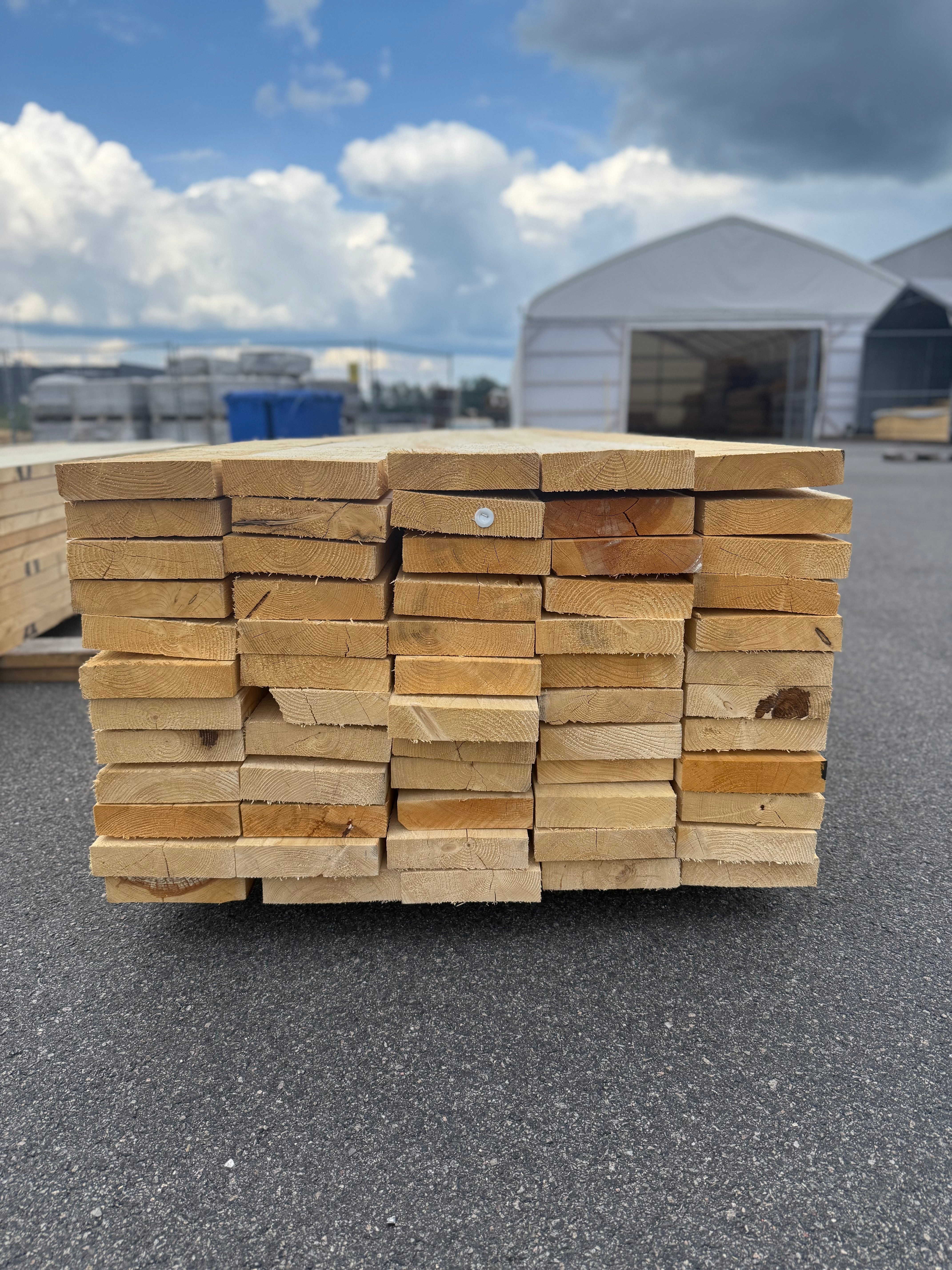 Paket Reglar 47x200 – 60 st (5,40 m, gran)