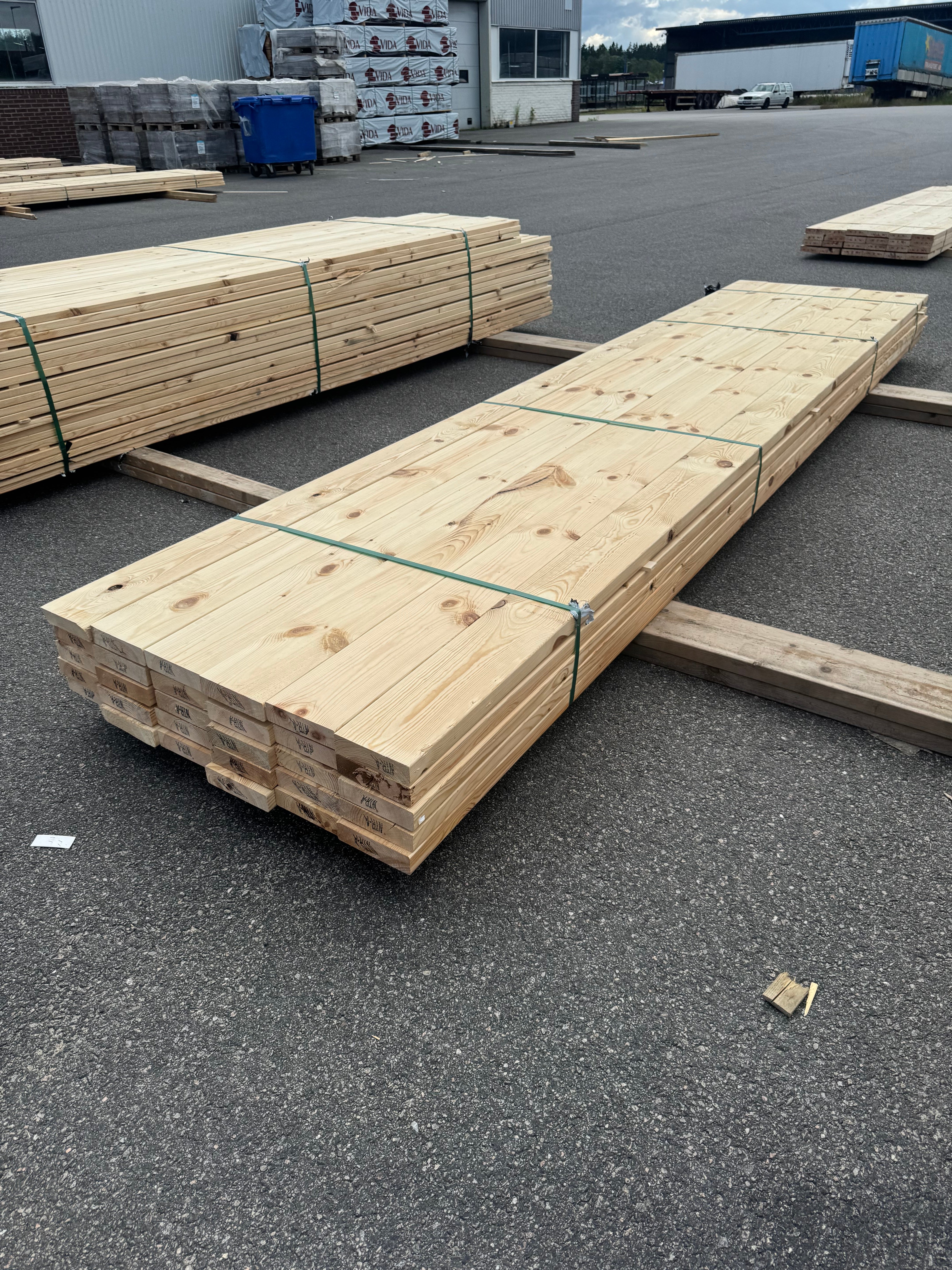 Paket Reglar 45x170 – 30 st (4,50 m, furu)
