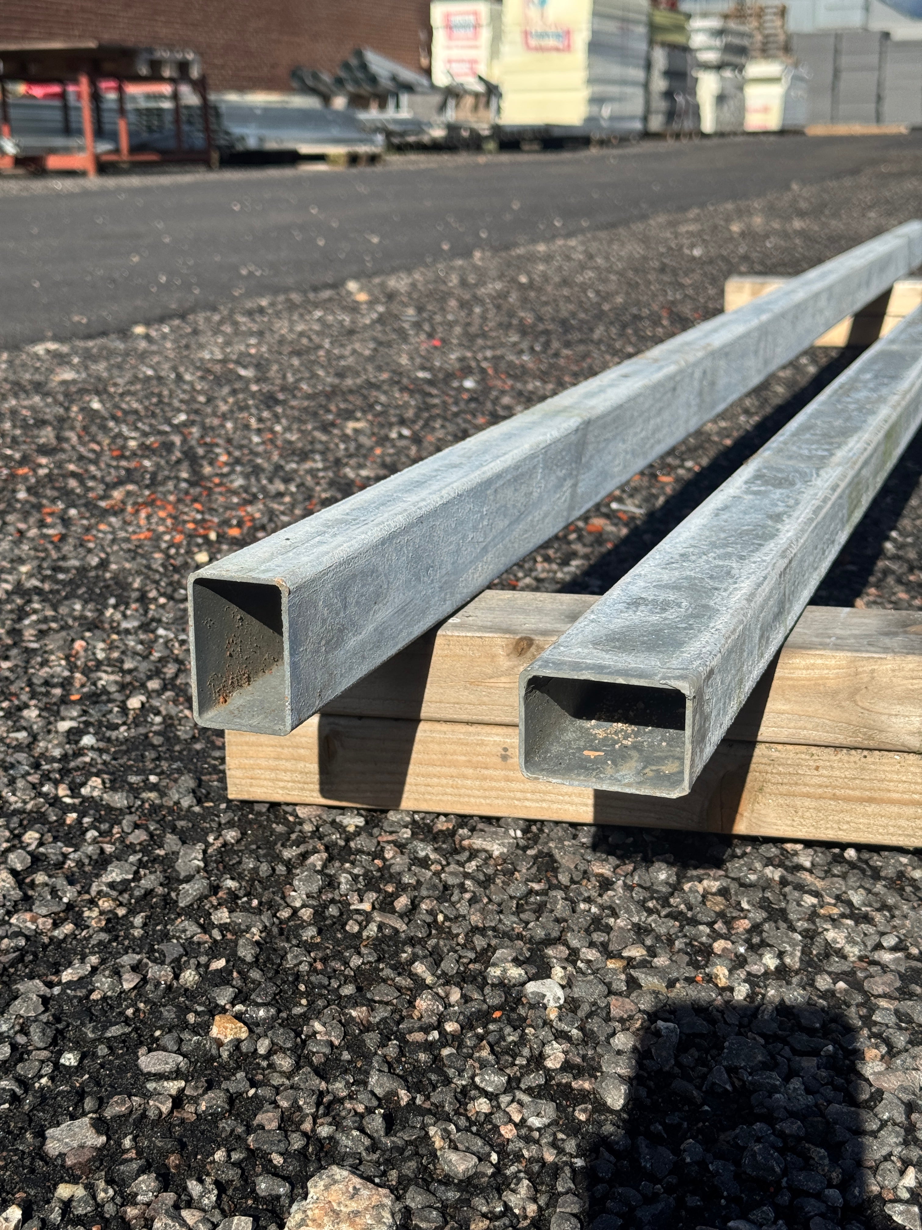 Stängselstolpe – Galvad 40x60mm 2.70m
