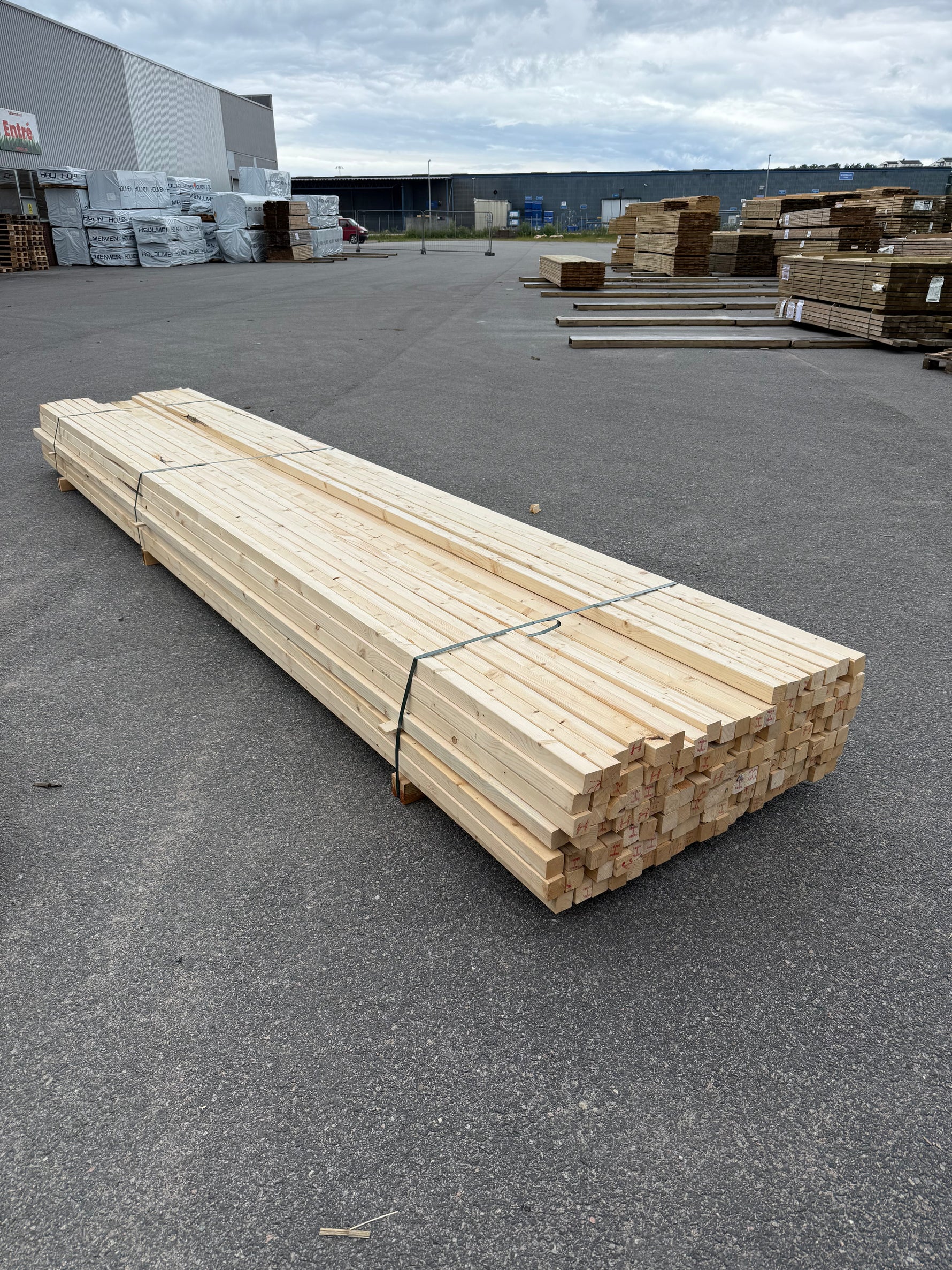 Paket Reglar 45x45mm, 135st 4,80m (Andra sortering)