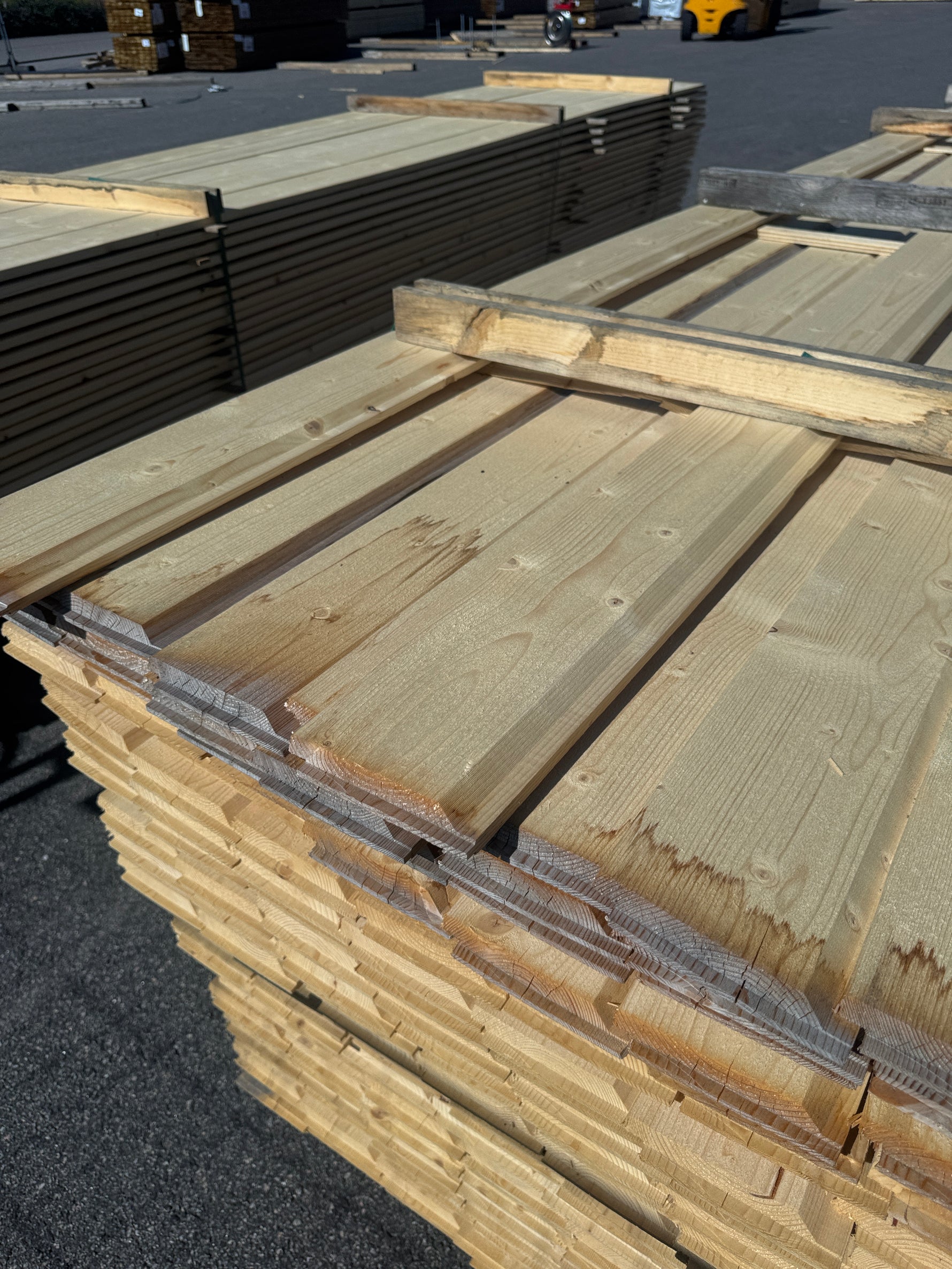 Paket Ytterpanel 22x145mm 4,80m 203st Obehandlad
