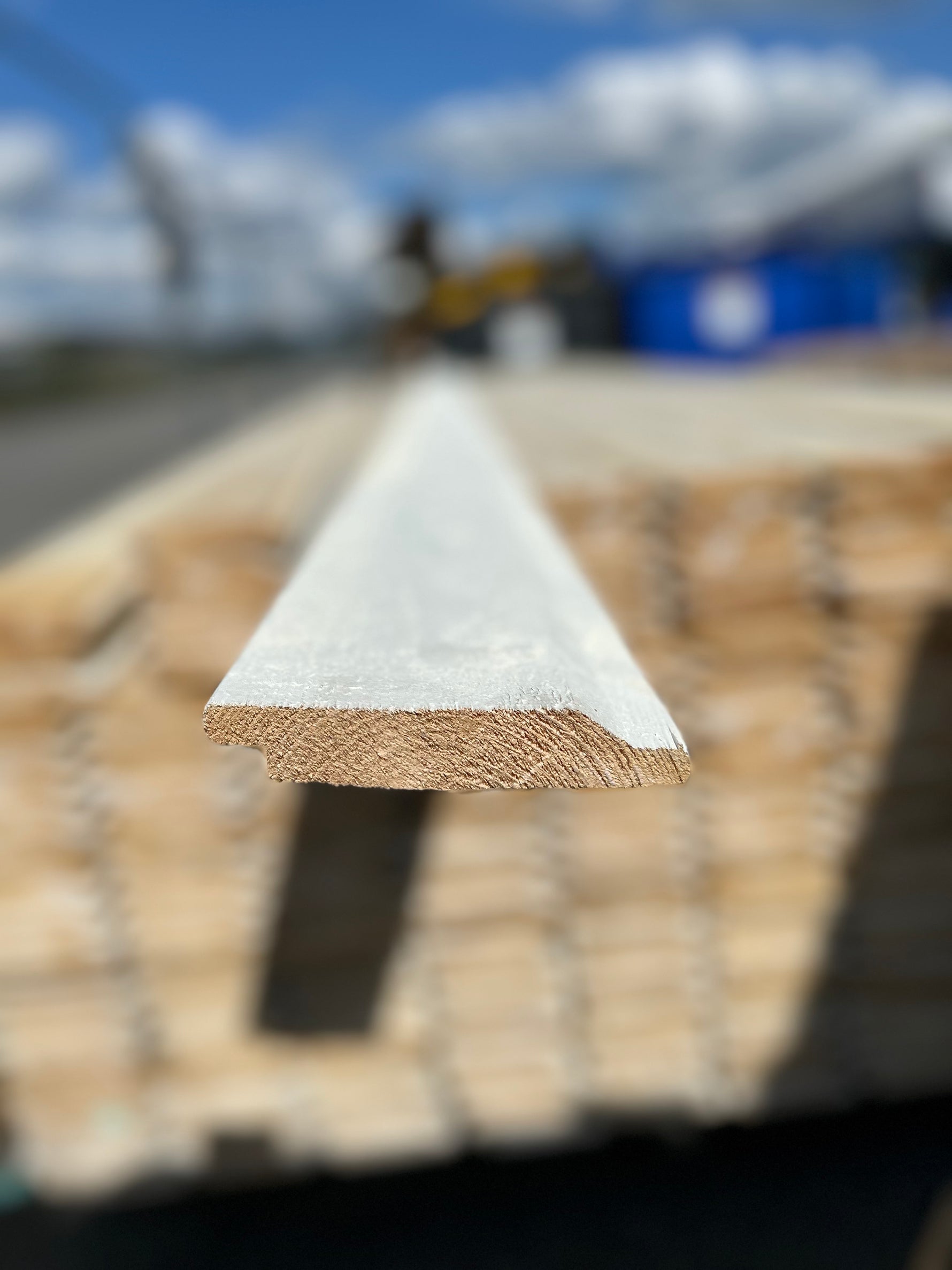 Paket Enkelfas Halvspont 22x120mm 3,60m 220st Grundmålade