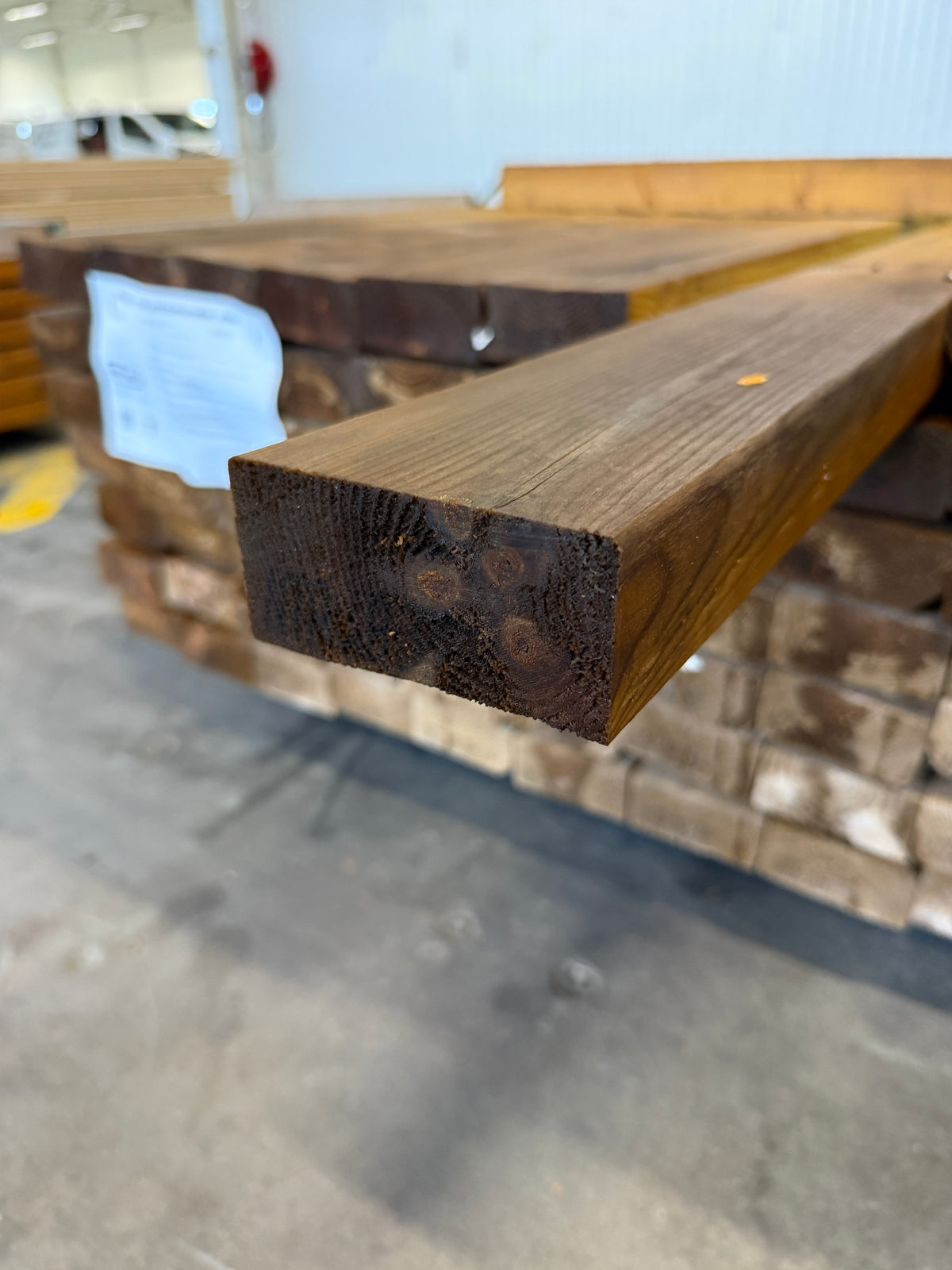 Paket Tryckimpregnerade Reglar 45×95 mm C14 3,90 m – 76 st NTR-AB