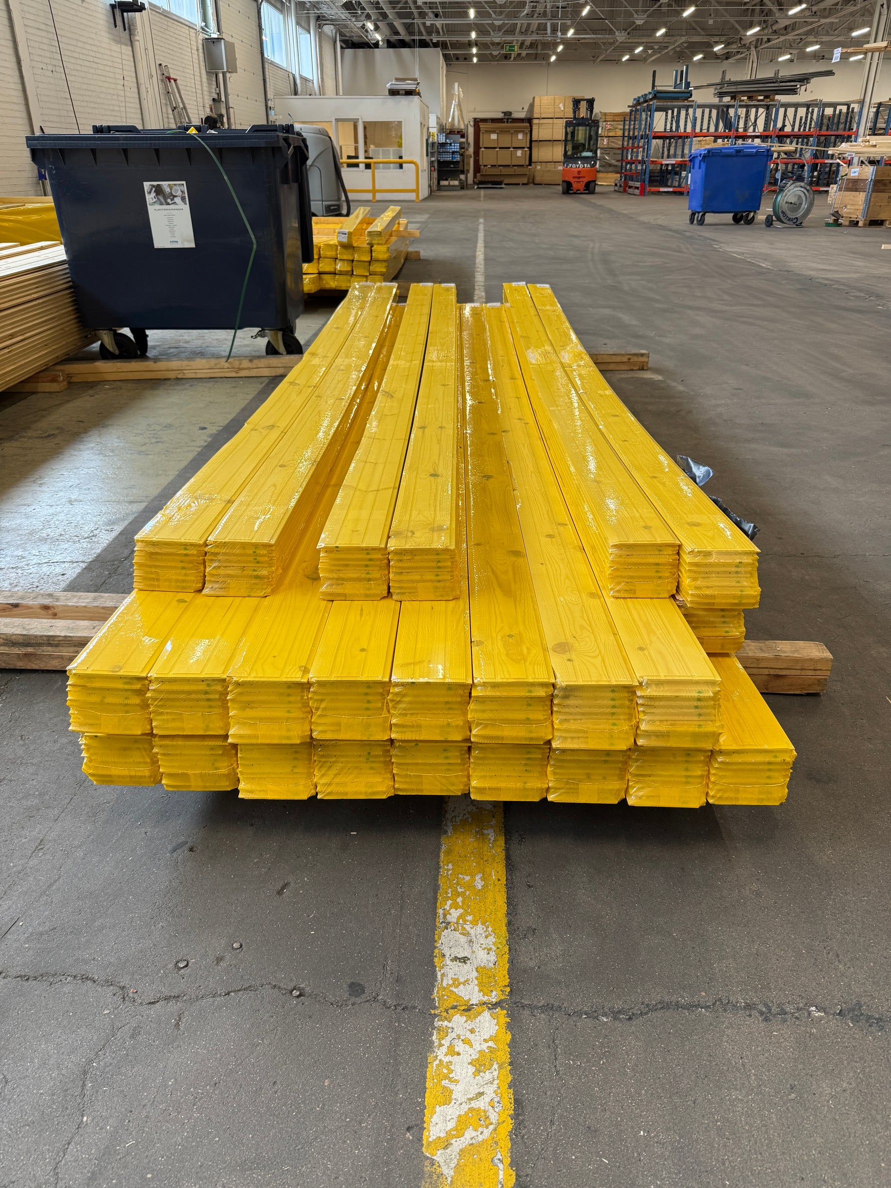Paket Herrgårdspanel 13x120mm Furu, 80,10kvm 3,58–3,88m (Sekunda)