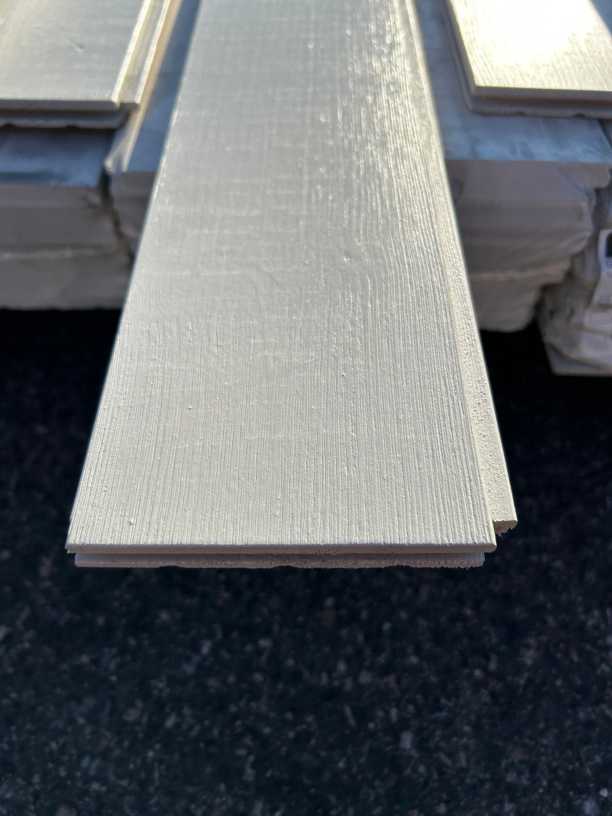 Parti Helträgolv Moelven 14×117×4200 mm – Borstad Grå, 44,4 m²