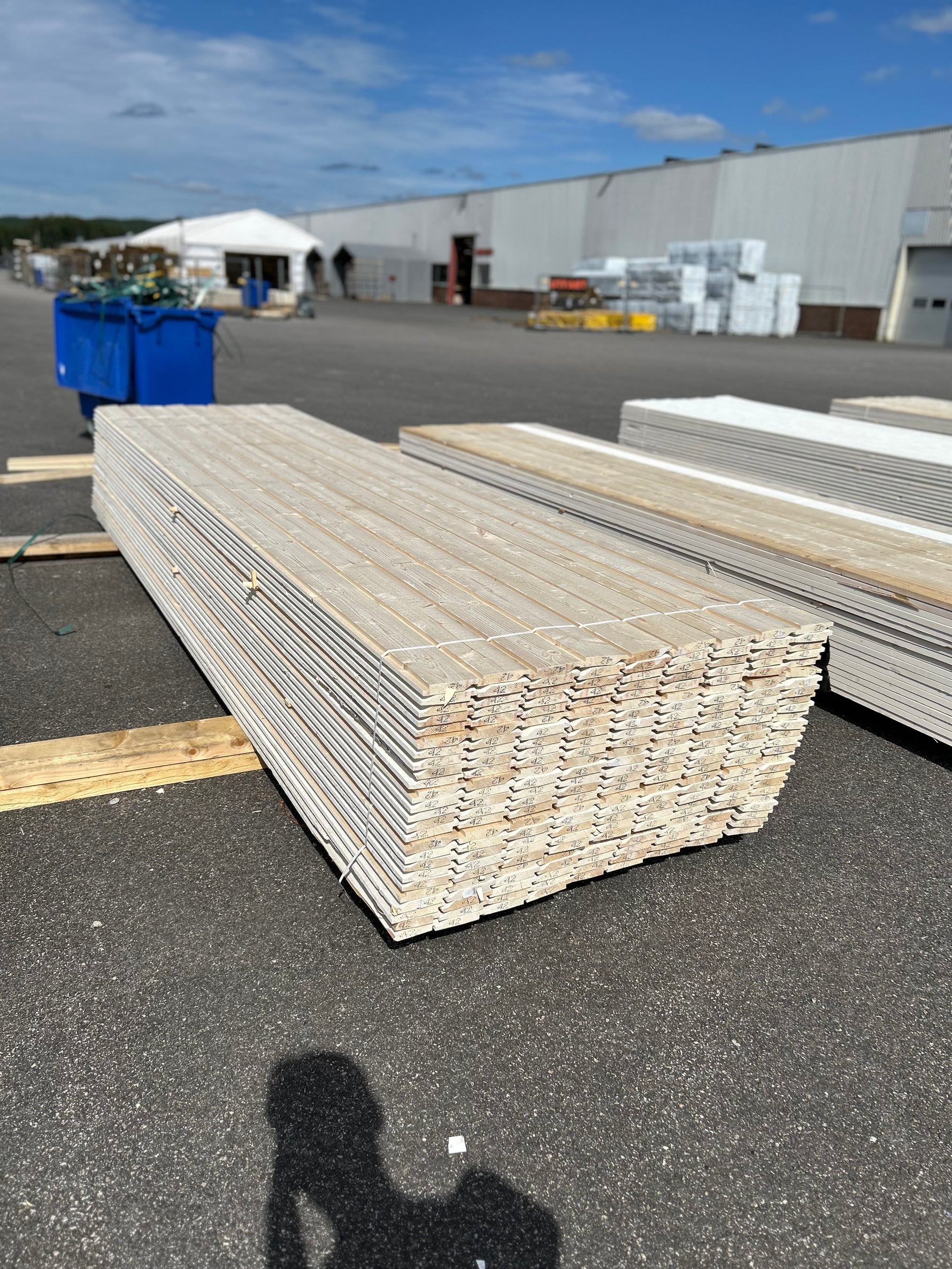 Paket Enkelfas Halvspont 22x120mm 4.20m 225st Grundmålad