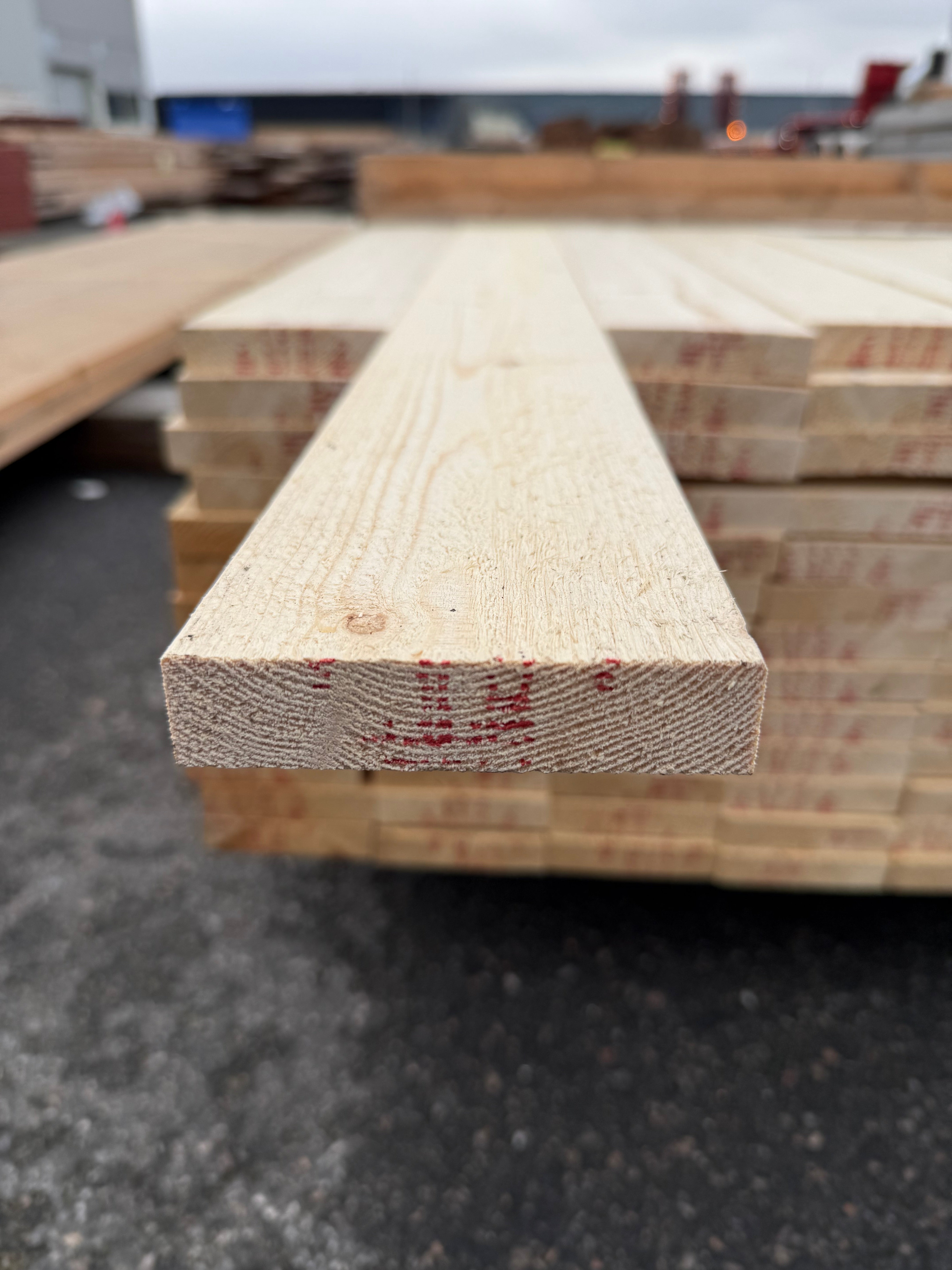 Paket Finsågade Brädor 21x95mm – 143 st (4,80 m, Obehandlad Gran)