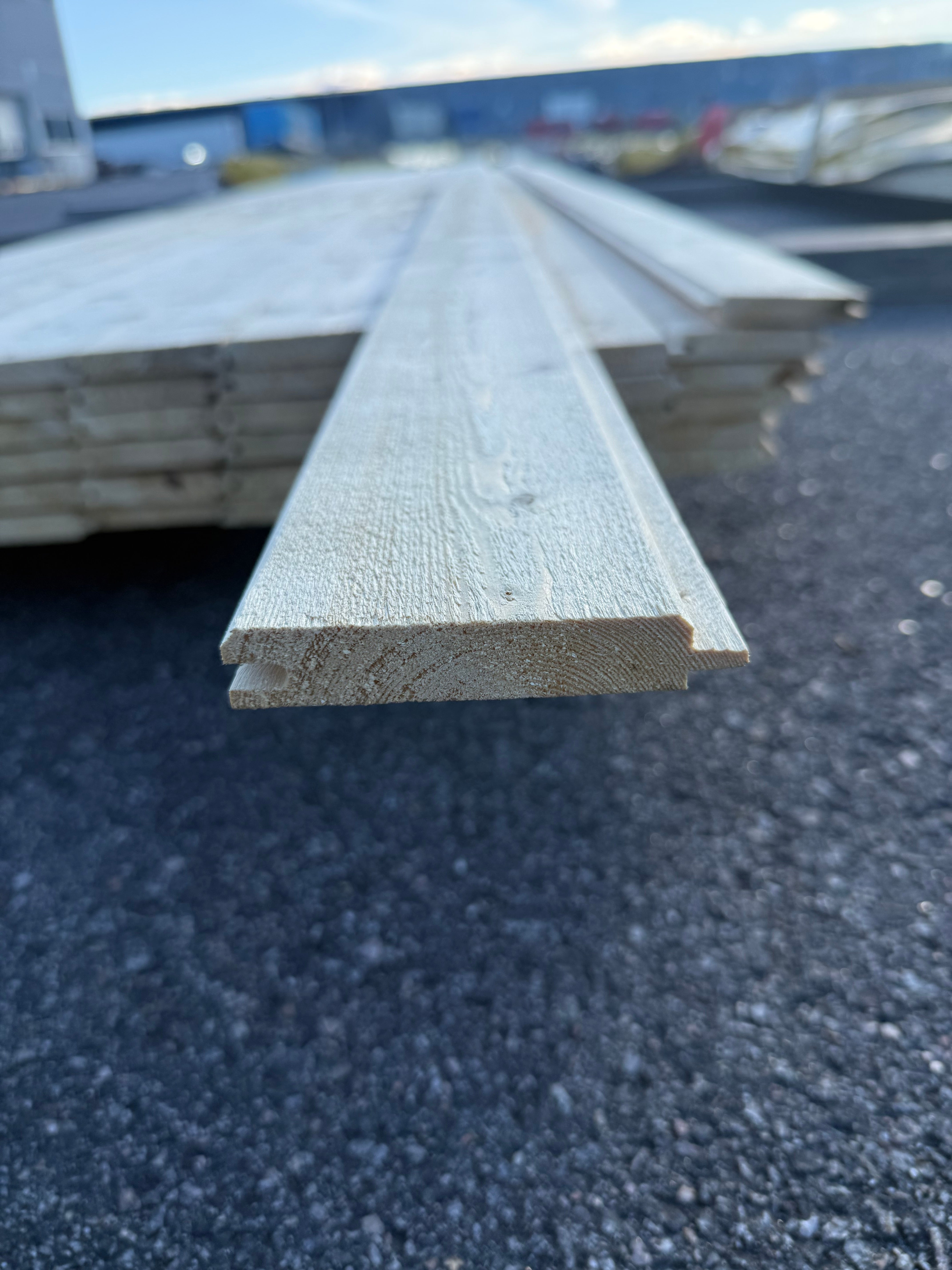 Paket Dubbelfasspont 17x95 – 60 st (4,50 m, gran)
