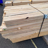 Paket Brädor 25x100mm Råsågad – 294 st (3,6–5,4 m, gran, obehandlad)