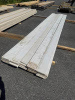 Paket Finsågad Panel 22x170 mm, 26 st 4,20 m Vitmålad