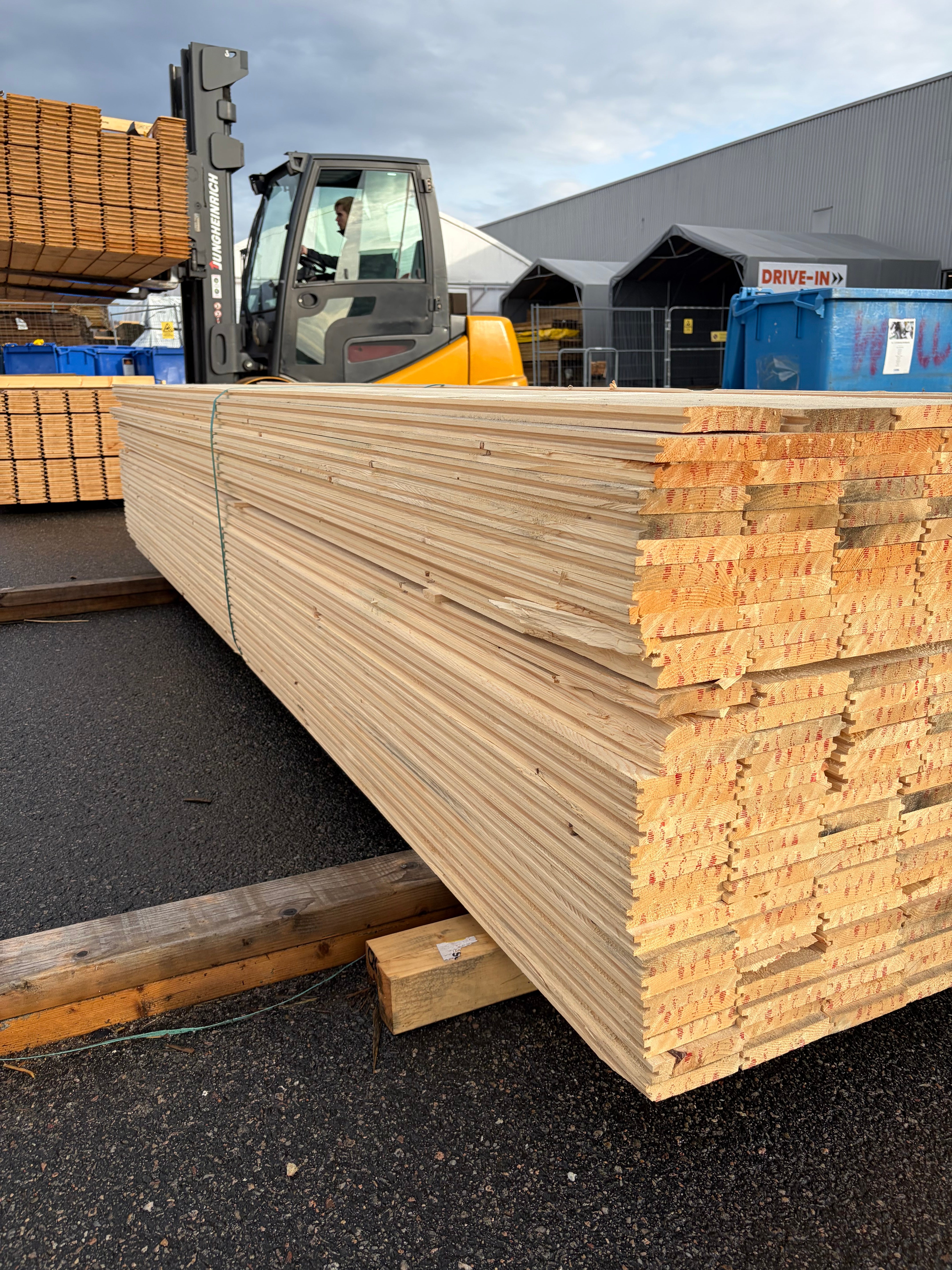 Paket Råspont 20x120 3,3 m 254 st