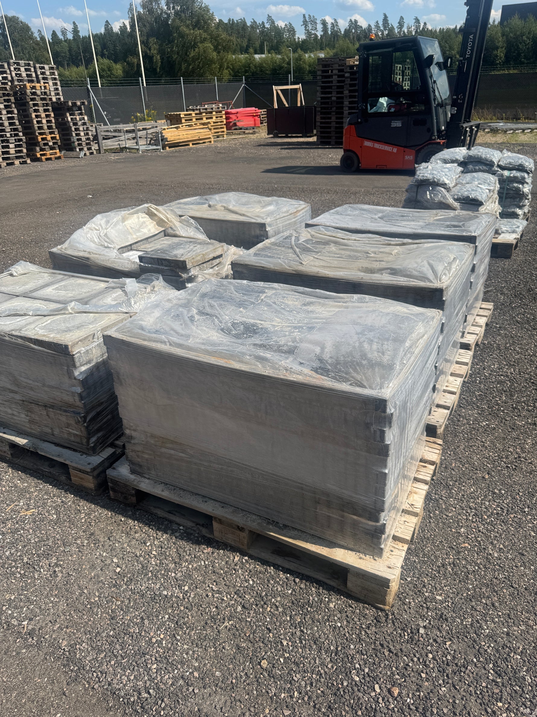 Parti Marksten St Eriks Klassisk Antracit 350x350x50mm 411st
