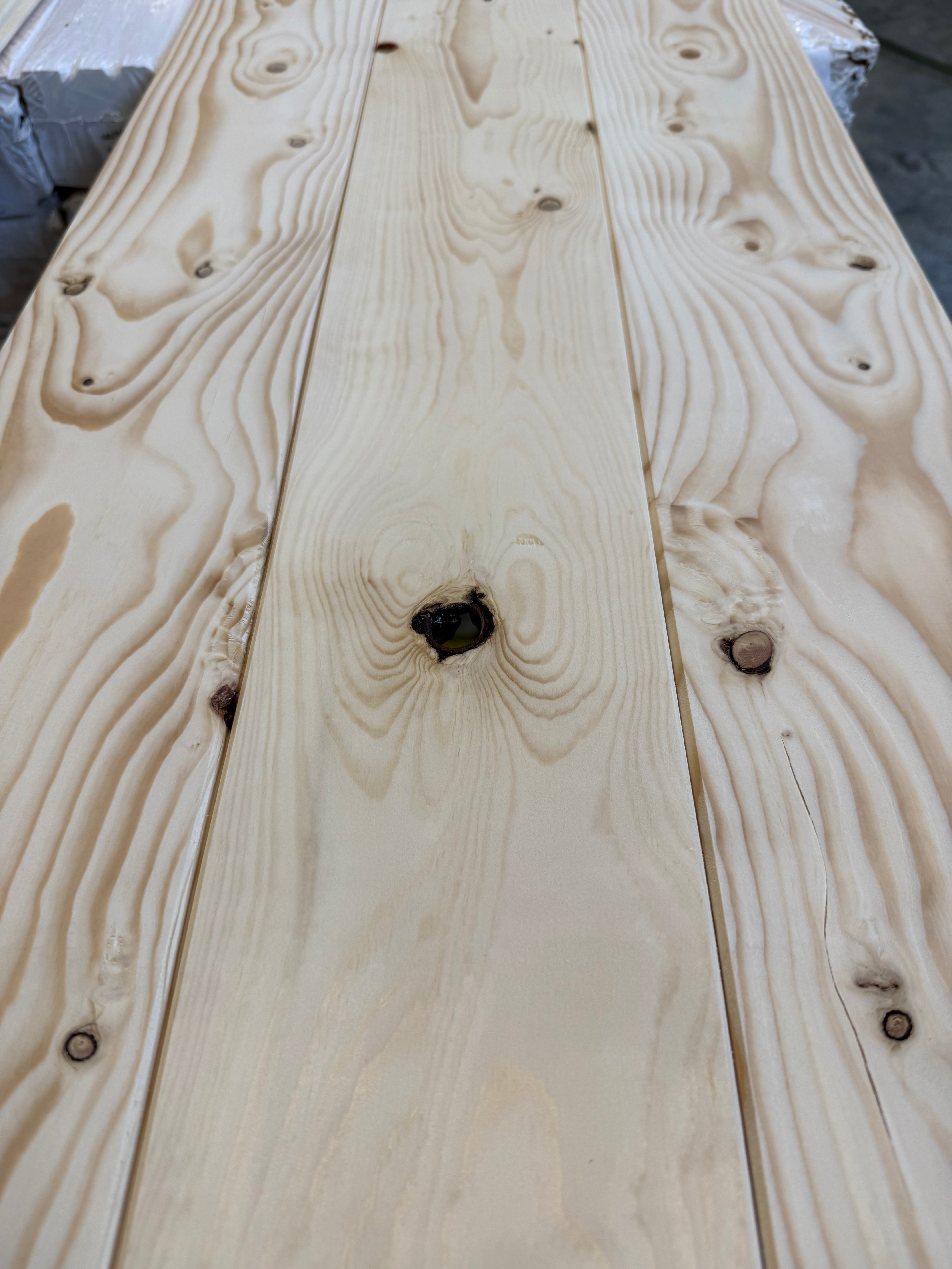 Innerpanel Fasspont 13,5x145mm – B-sortering (Gran, Obehandlad)