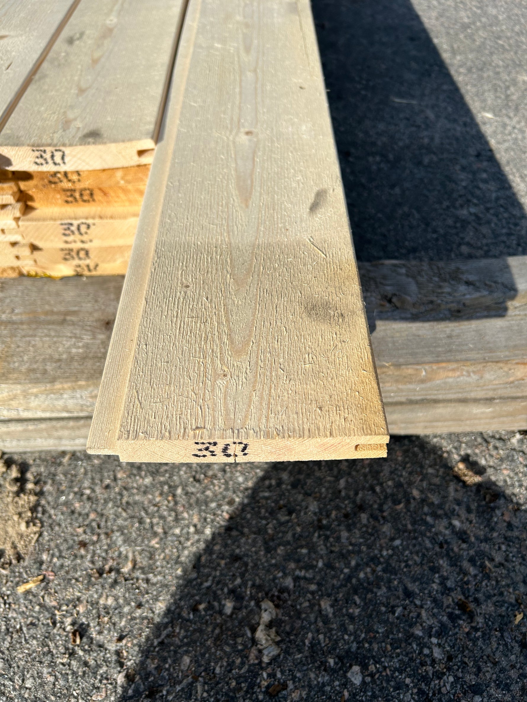 Parti Spontad Ytterpanel 22×145 mm 3,00 m 49 st Gran