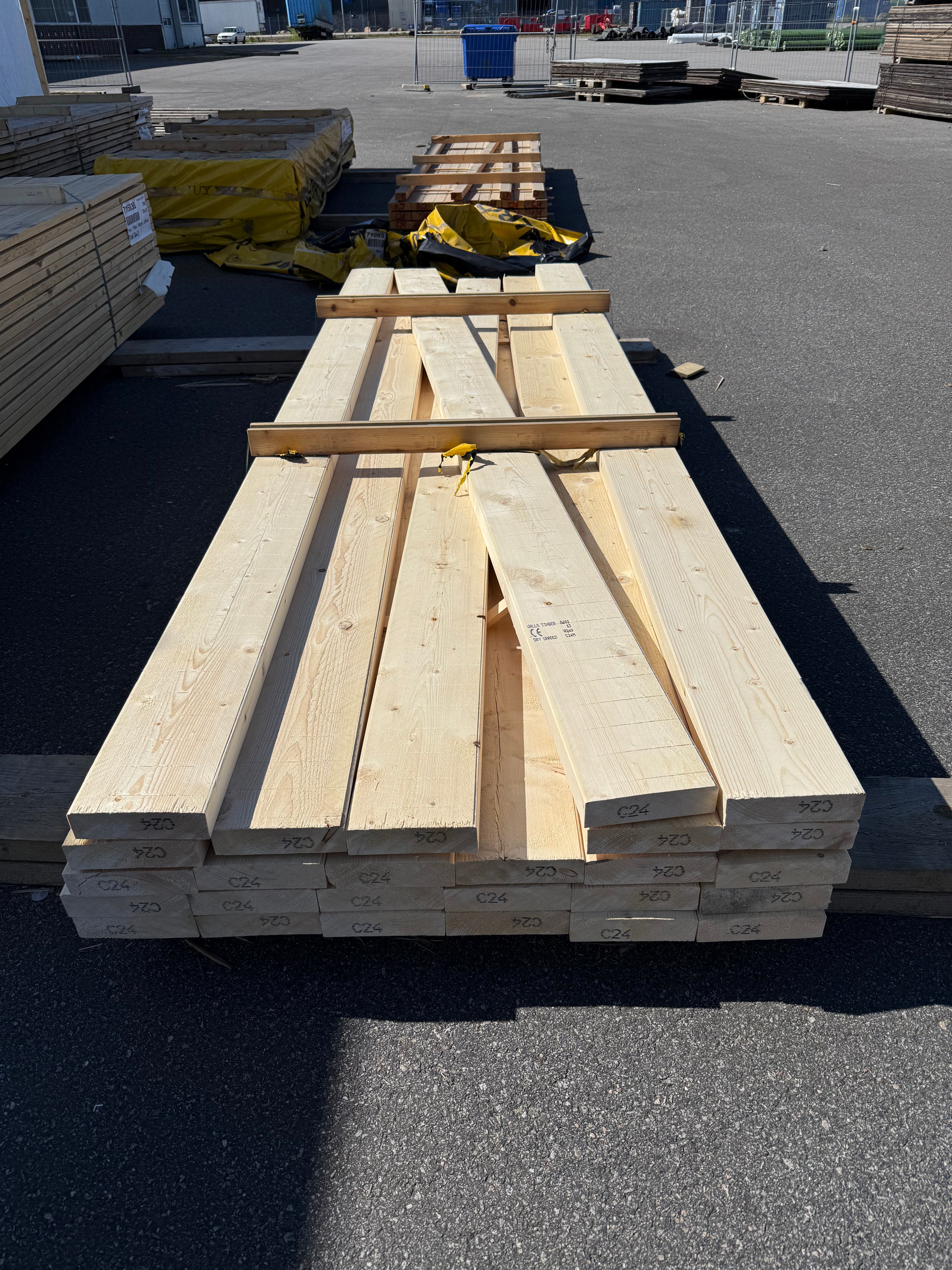 Paket Reglar 45x170mm 3.0m C24 Felhyvlade 26st