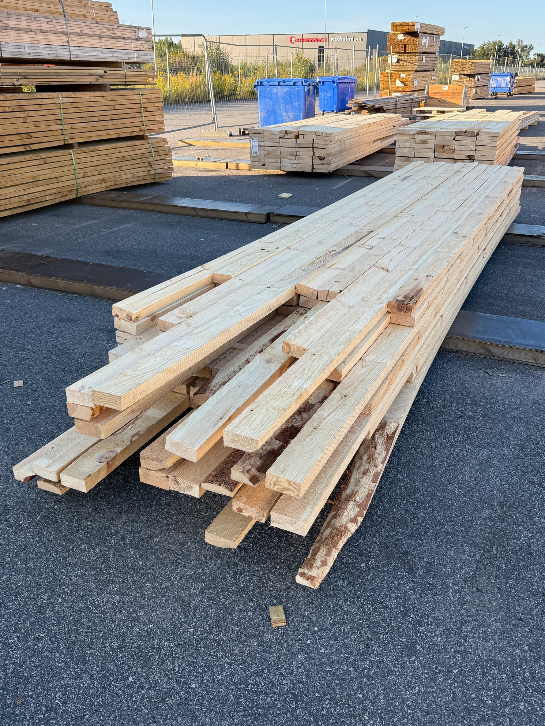 Paket Ohyvlade Reglar 47x100mm (4,20-5,40m) 80st