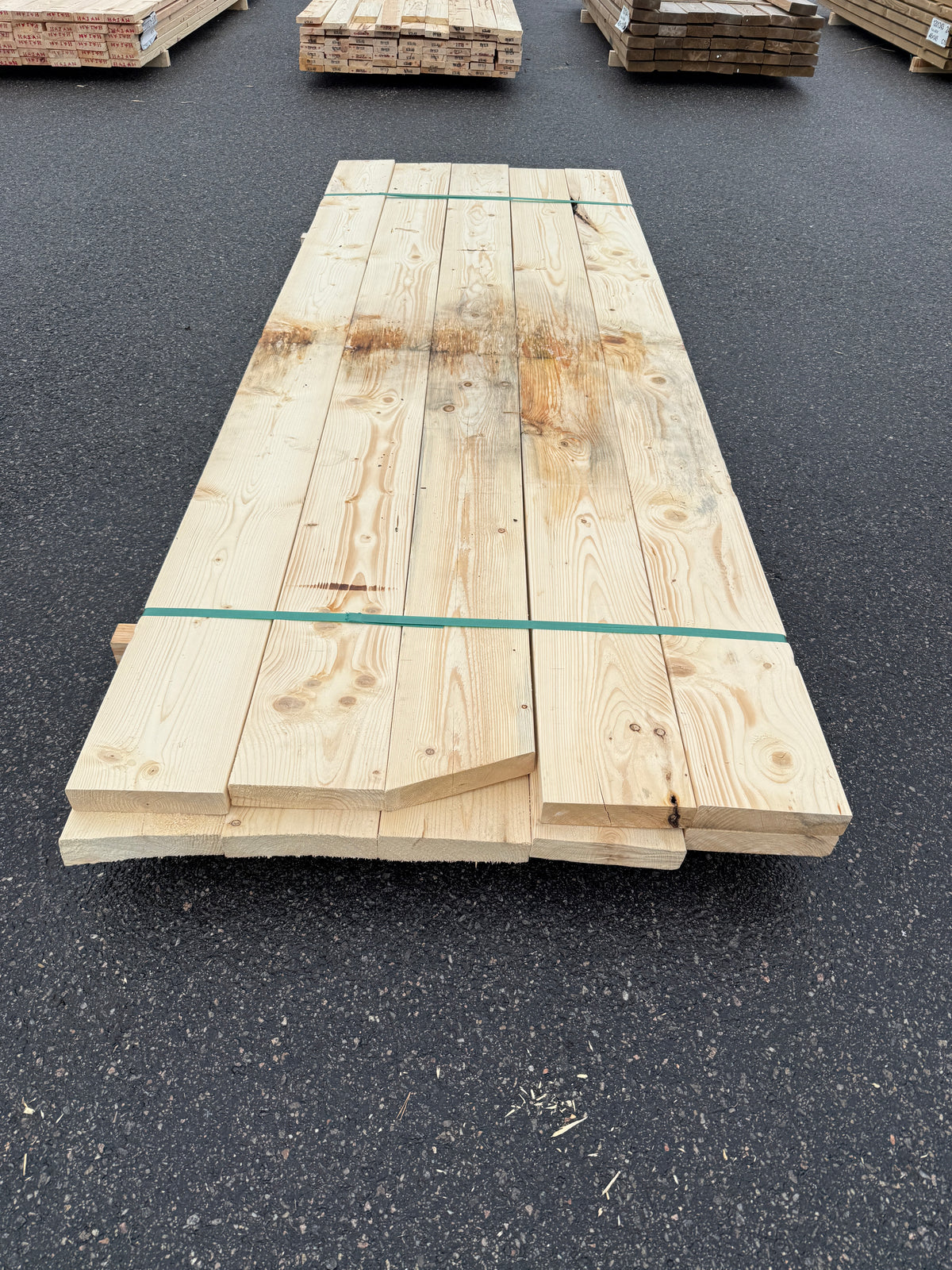Paket Reglar 45x195mm Gran 2,70m – 10st (Fuktskada)