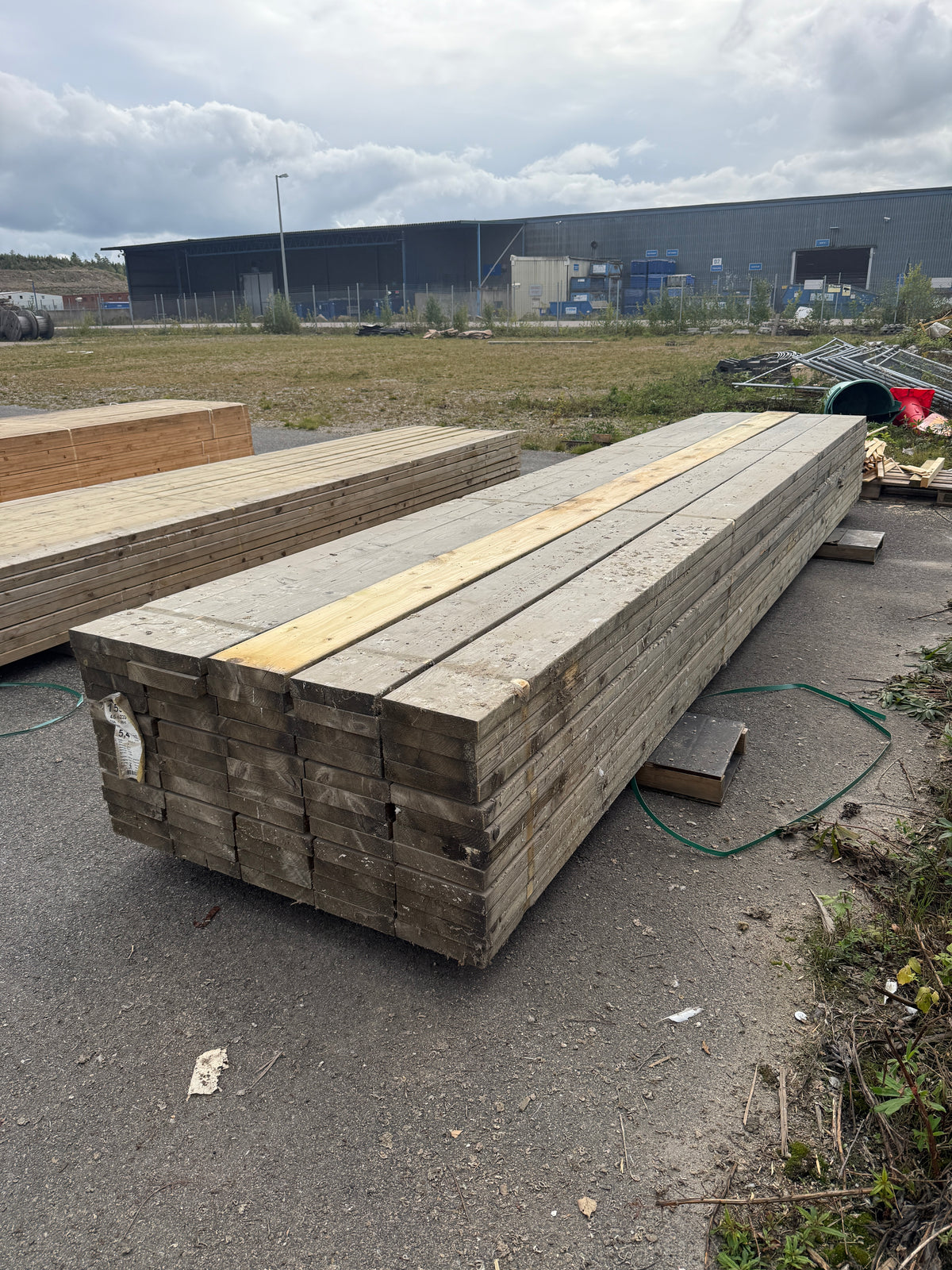 Paket Tryckimpregnerade Reglar 45x220mm 5,40m 60st Gran (Dålig impregnering)