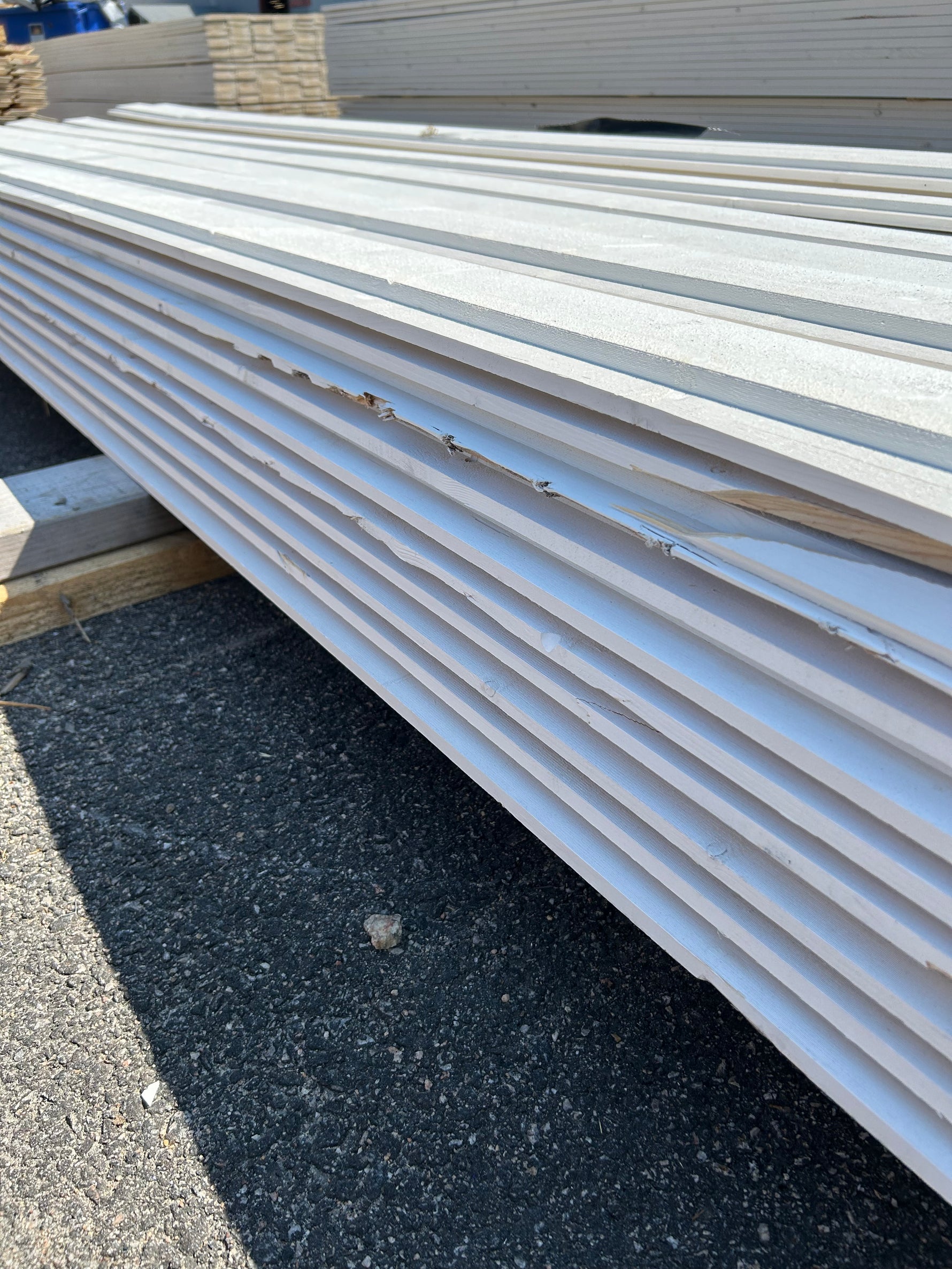 Paket Ytterpanel Dubbelfasspont 22x120mm 4.20m 92st- Obehandlade