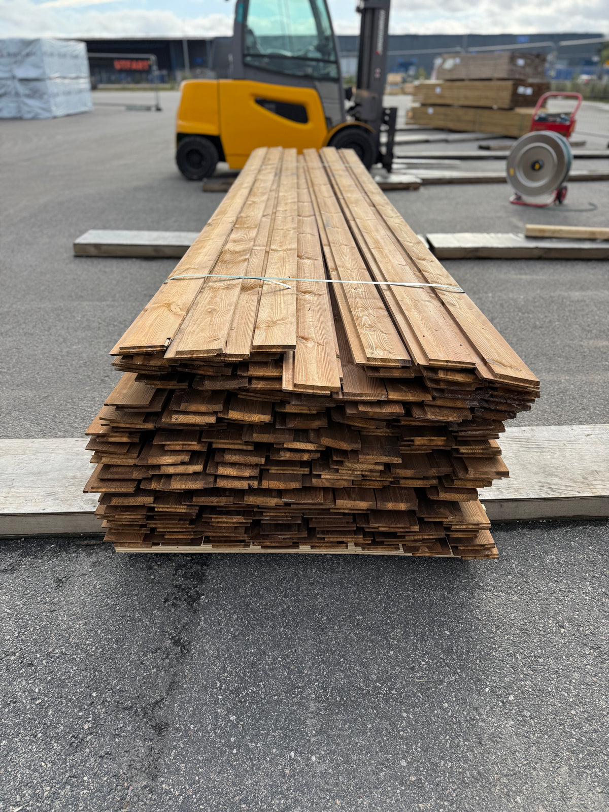 Parti Kebony Ytterpanel 22×120 mm, 4,10 m – 161 st