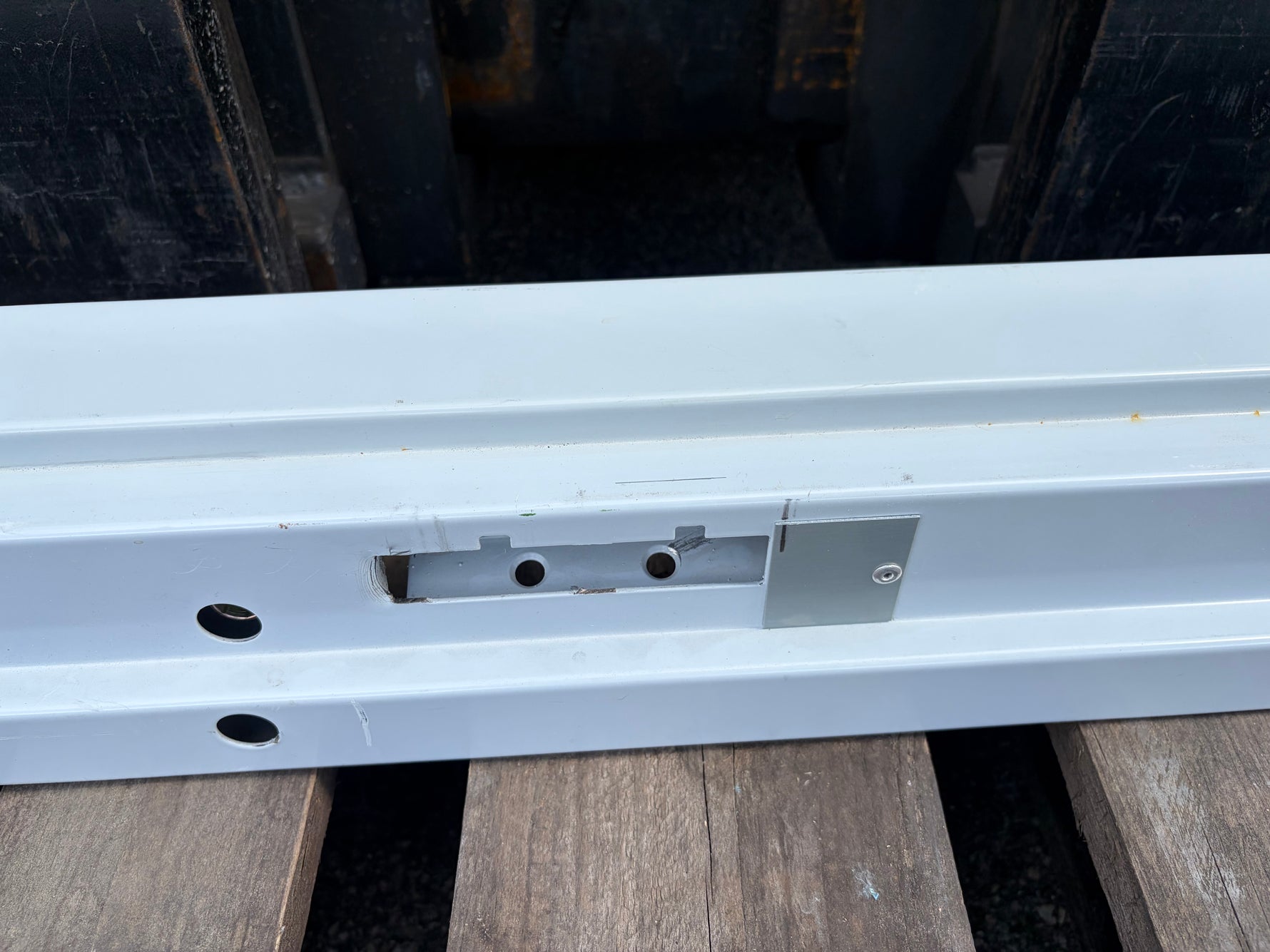 Brandklassad ståldörr EI60 – 214x99 cm