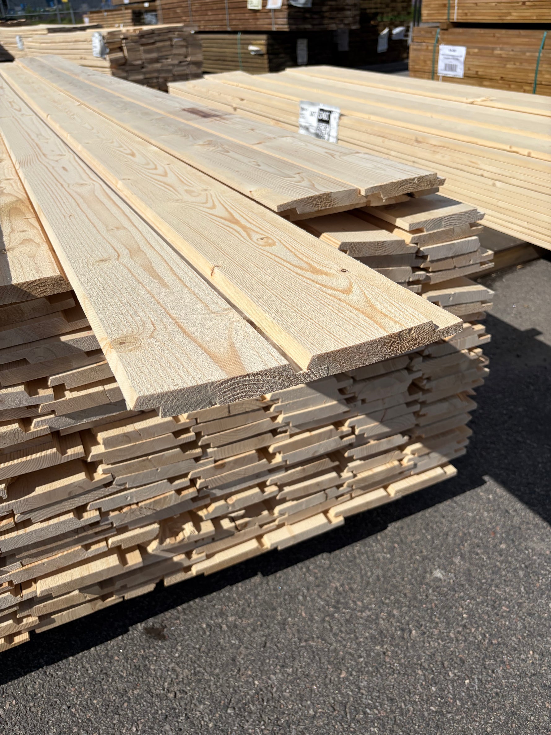 Paket Dubbelfasspont 22x145mm, 167st 4,20–4,80m (Andra sortering)