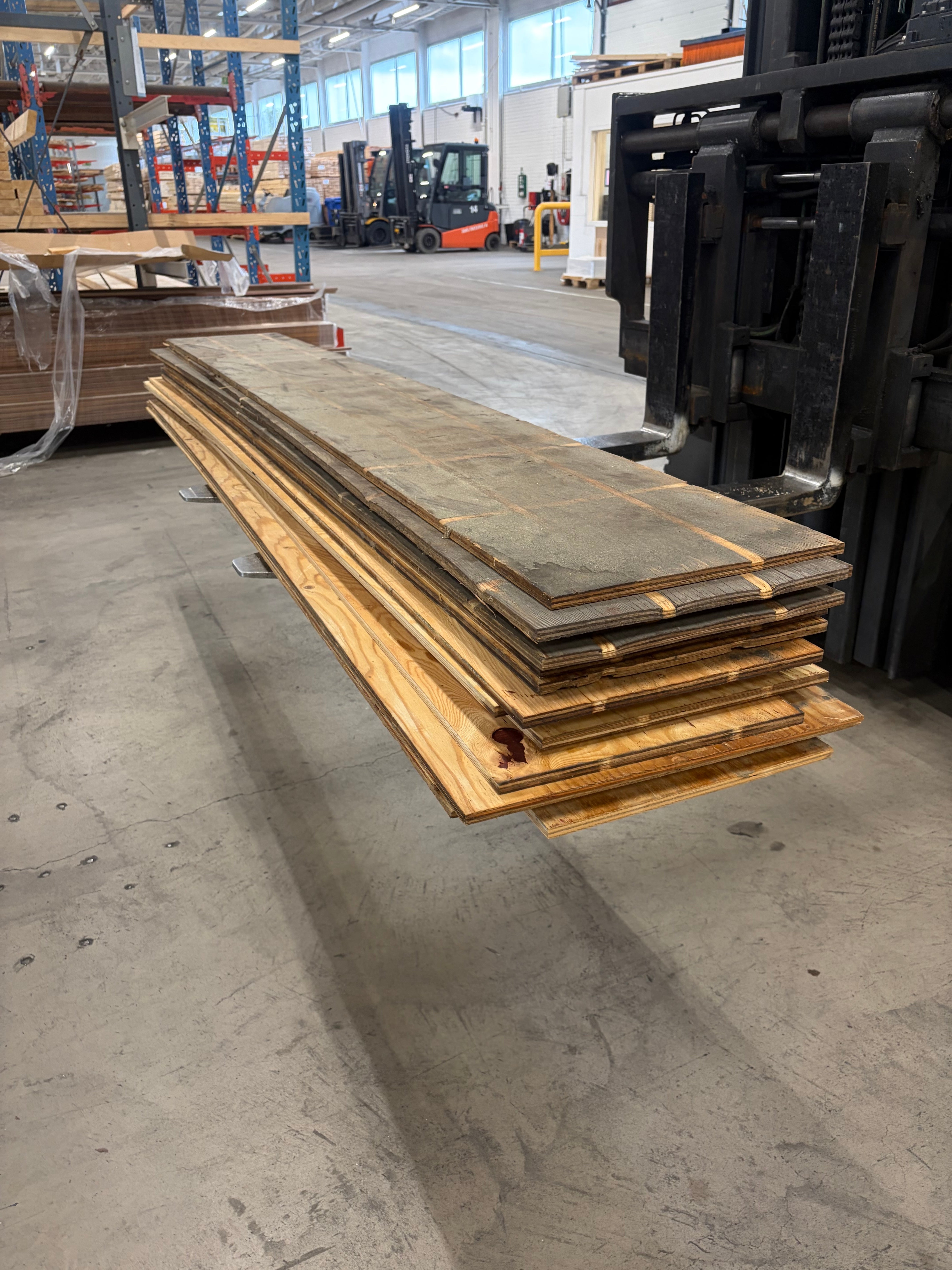Parti Plywood Blandade Dimensioner - 17 st