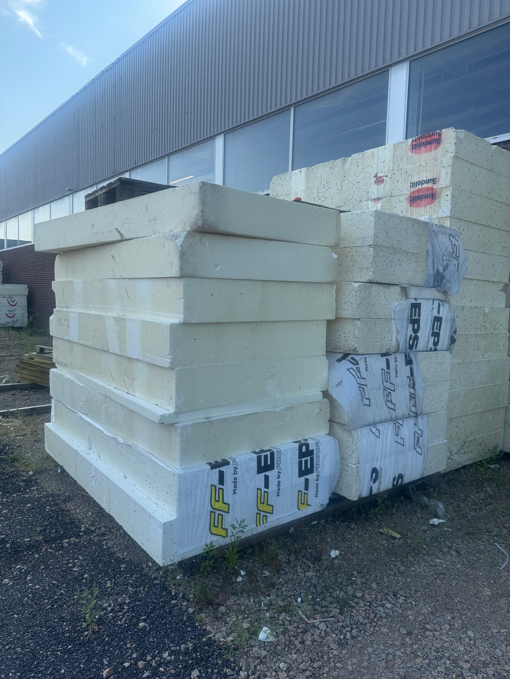 Parti Cellplast 1200x2400x245mm – 35 skivor, 4 pallar