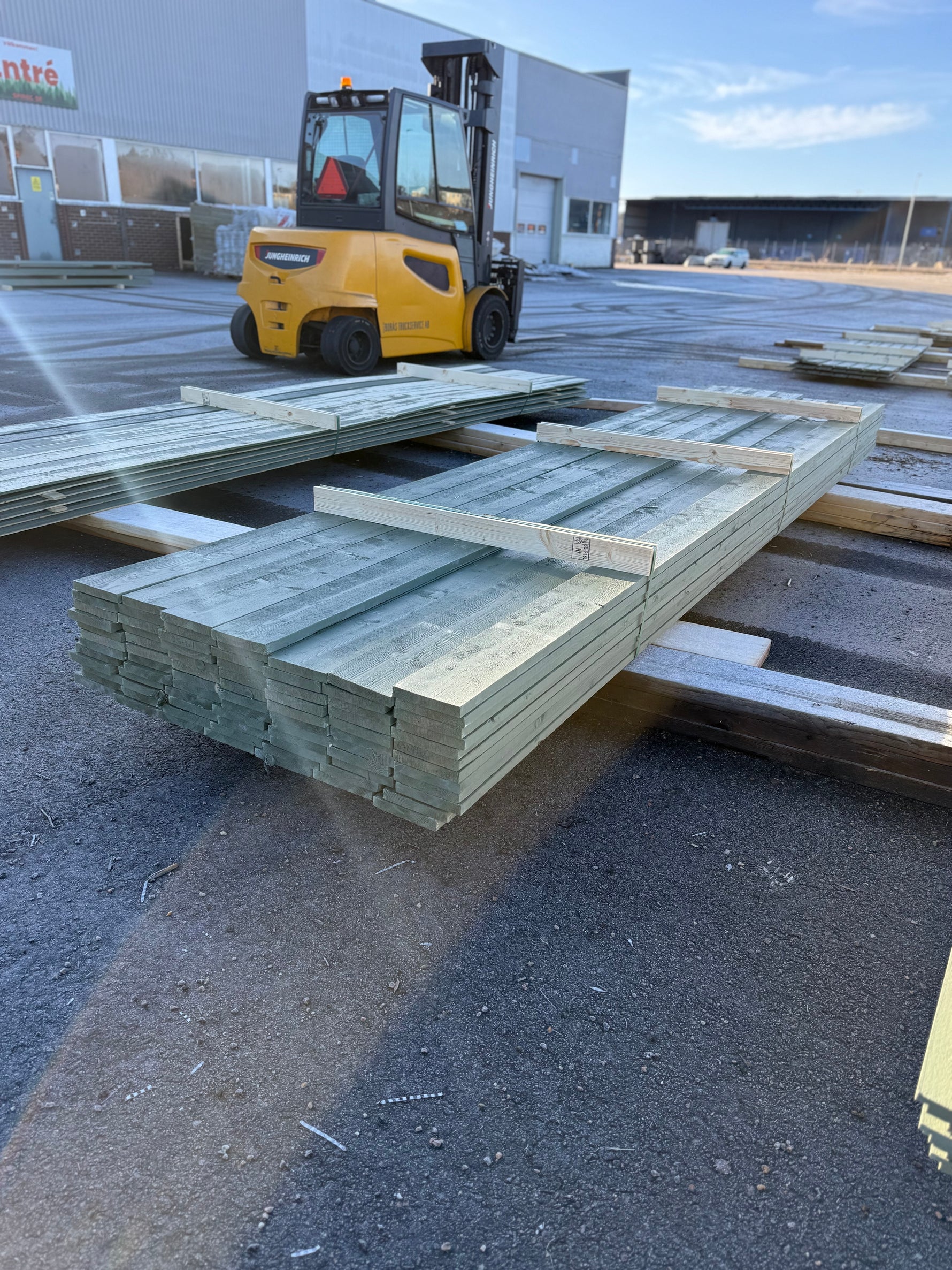 Paket Finsågade Brädor 21x145mm- 4.50m 82st - Spirec