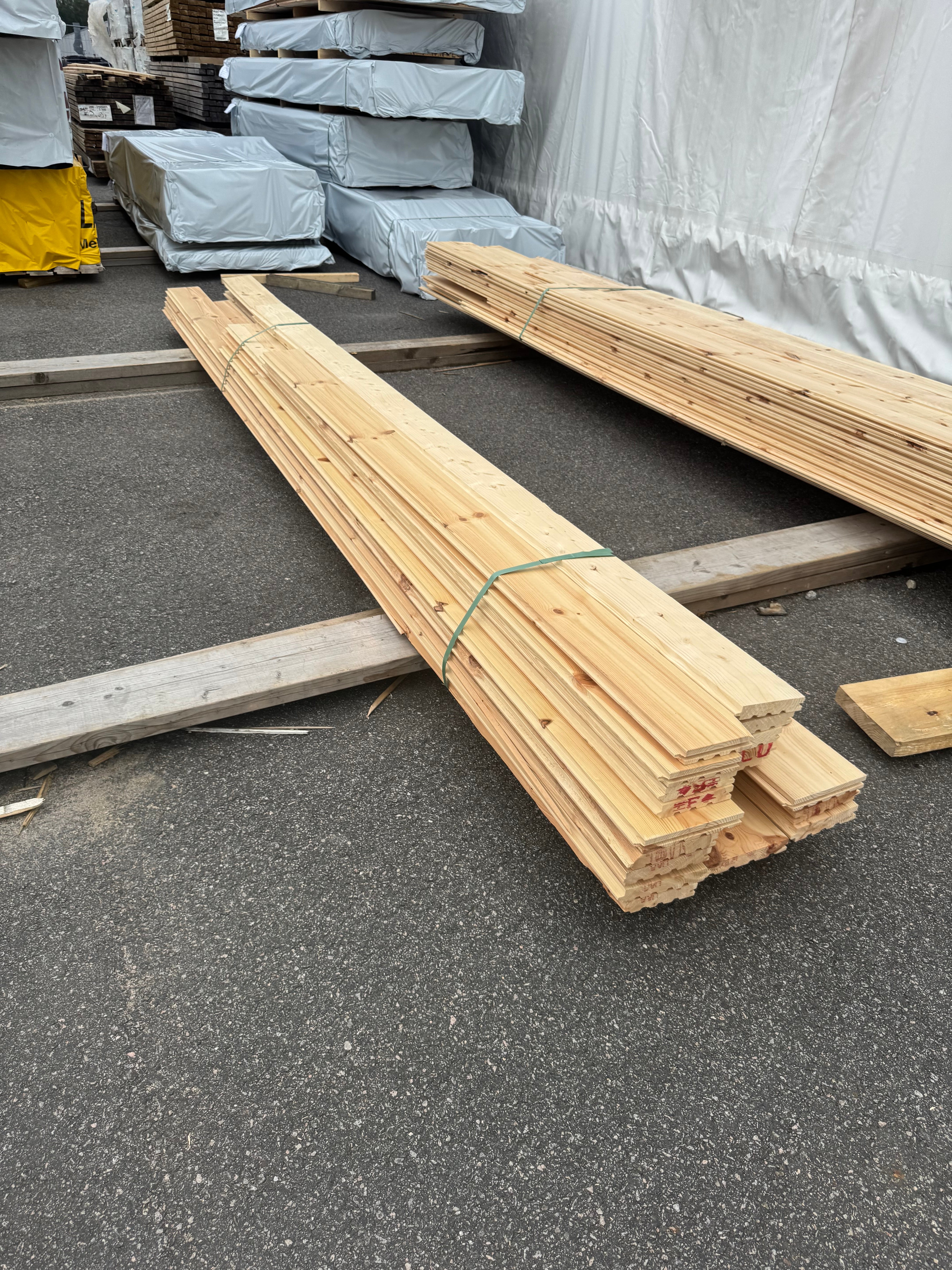 Paket Hyvlat Virke – Blandade Dimensioner