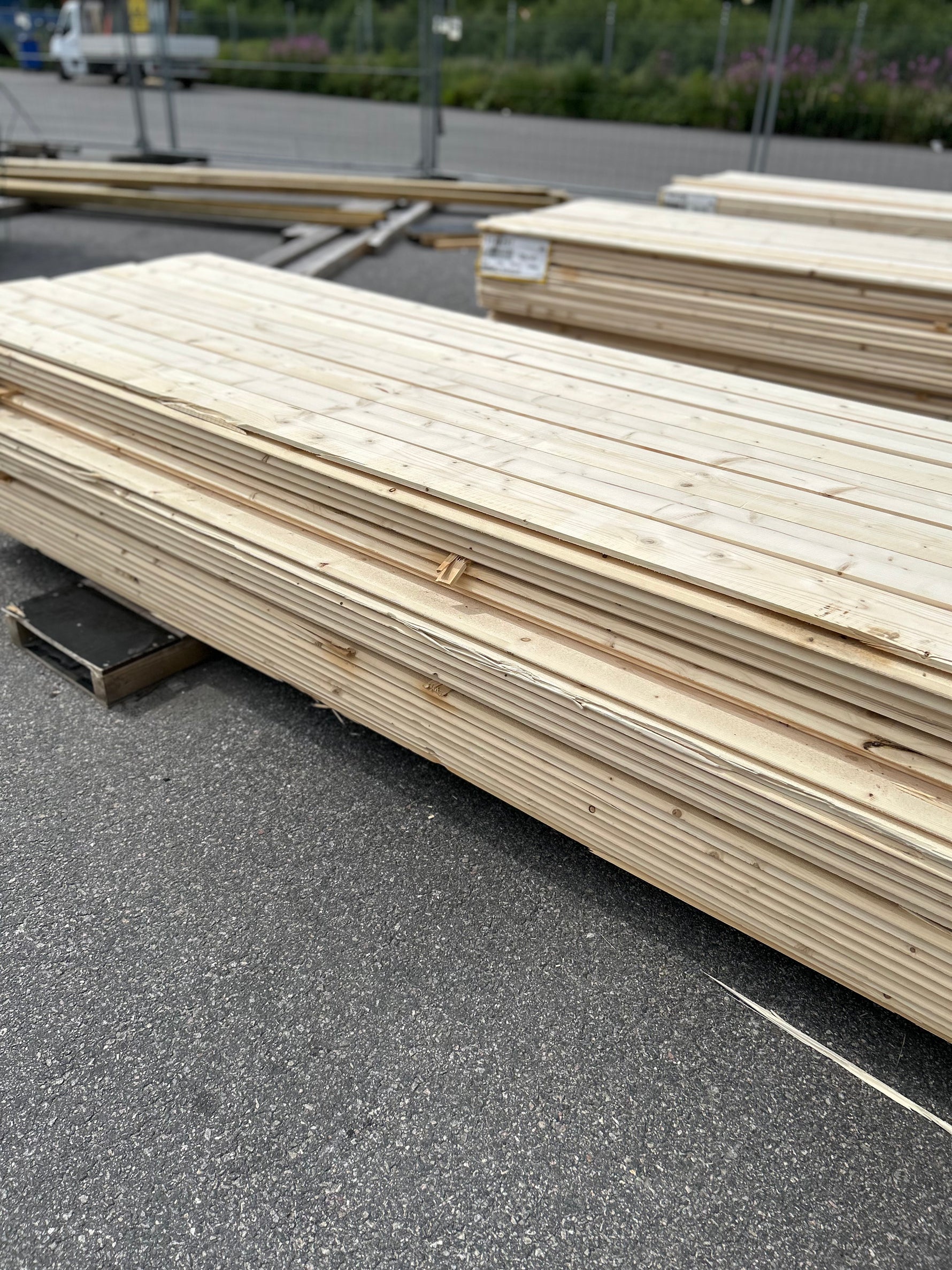 Paket Dubbelfas Halvspont 22x145mm 3,90m 175st Obehandlad