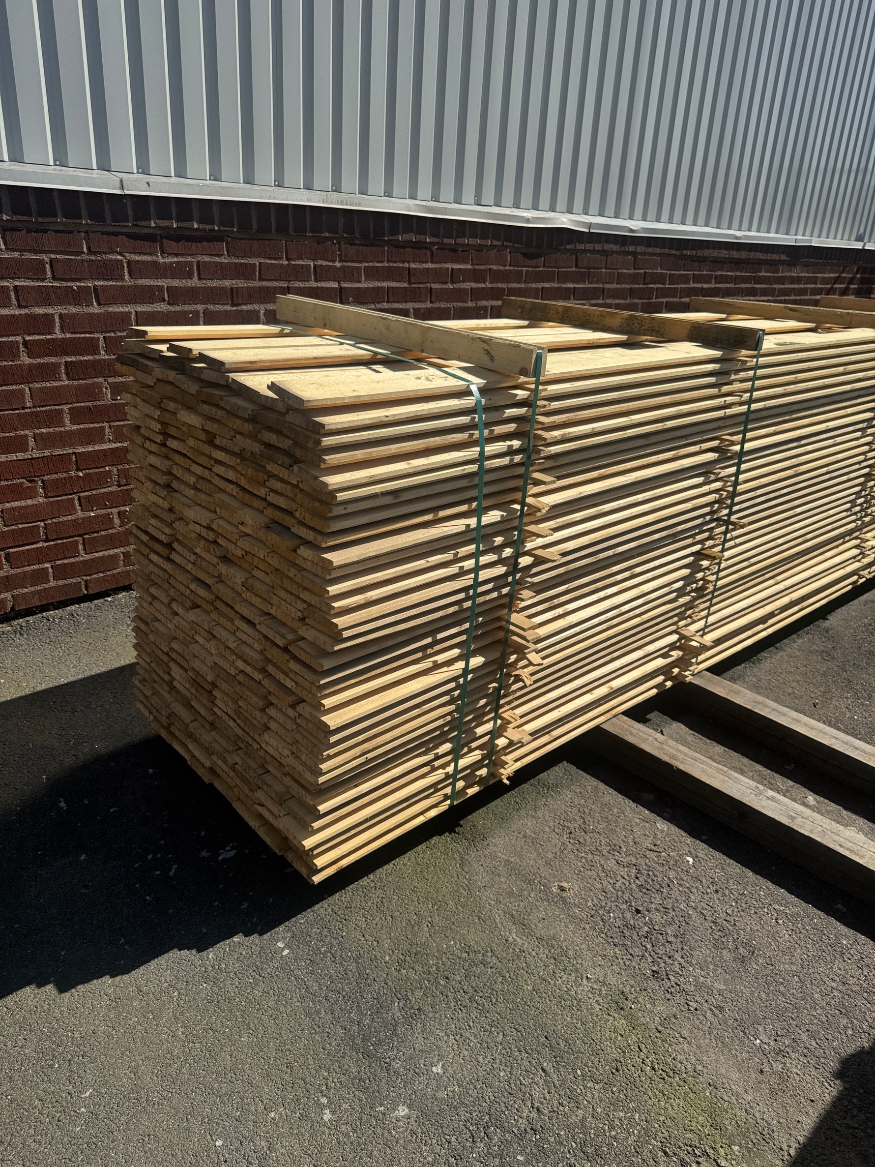 Paket Ytterpanel 22x120mm 4,80m 260st Obehandlad
