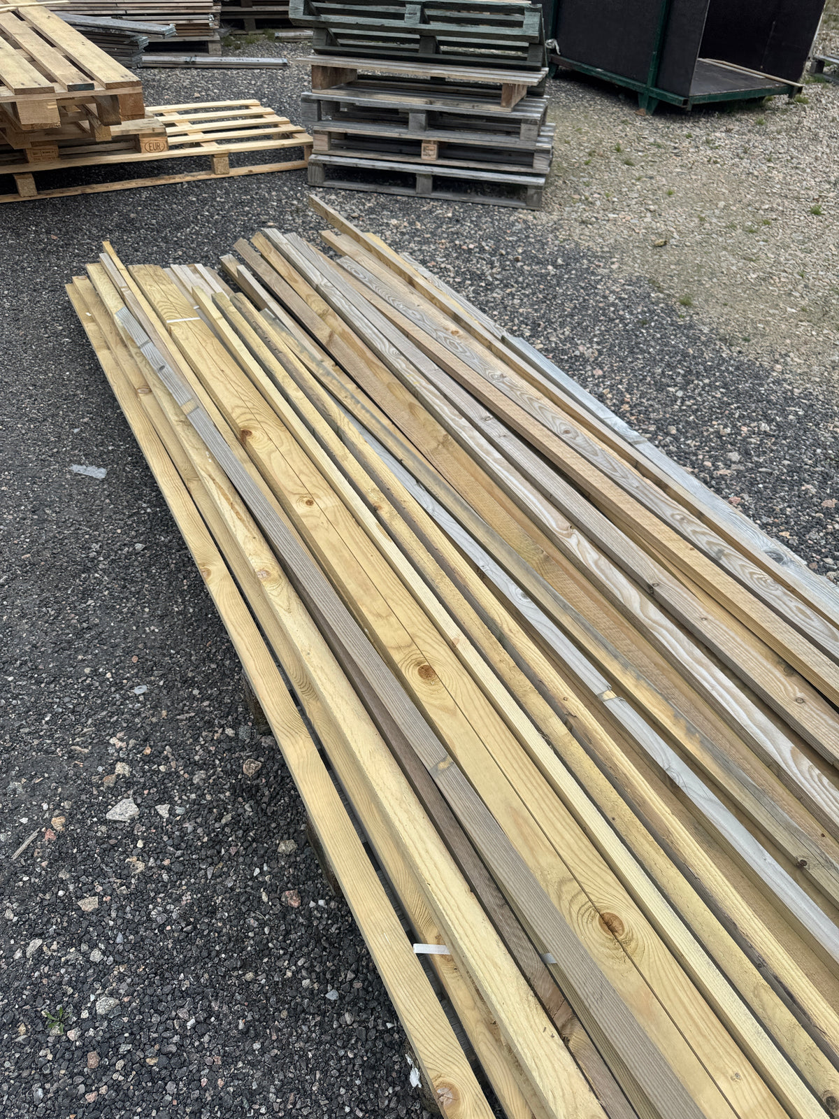 Paket Impregnerad Läkt 25x36/25x48mm – 3,60/4,20/4,80m