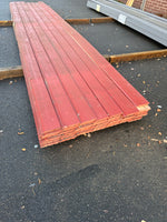 Paket Ytterpanel Falsad Enkelfas 21x147 mm – 46 st (5,10 m, Brandröd) - Spirec