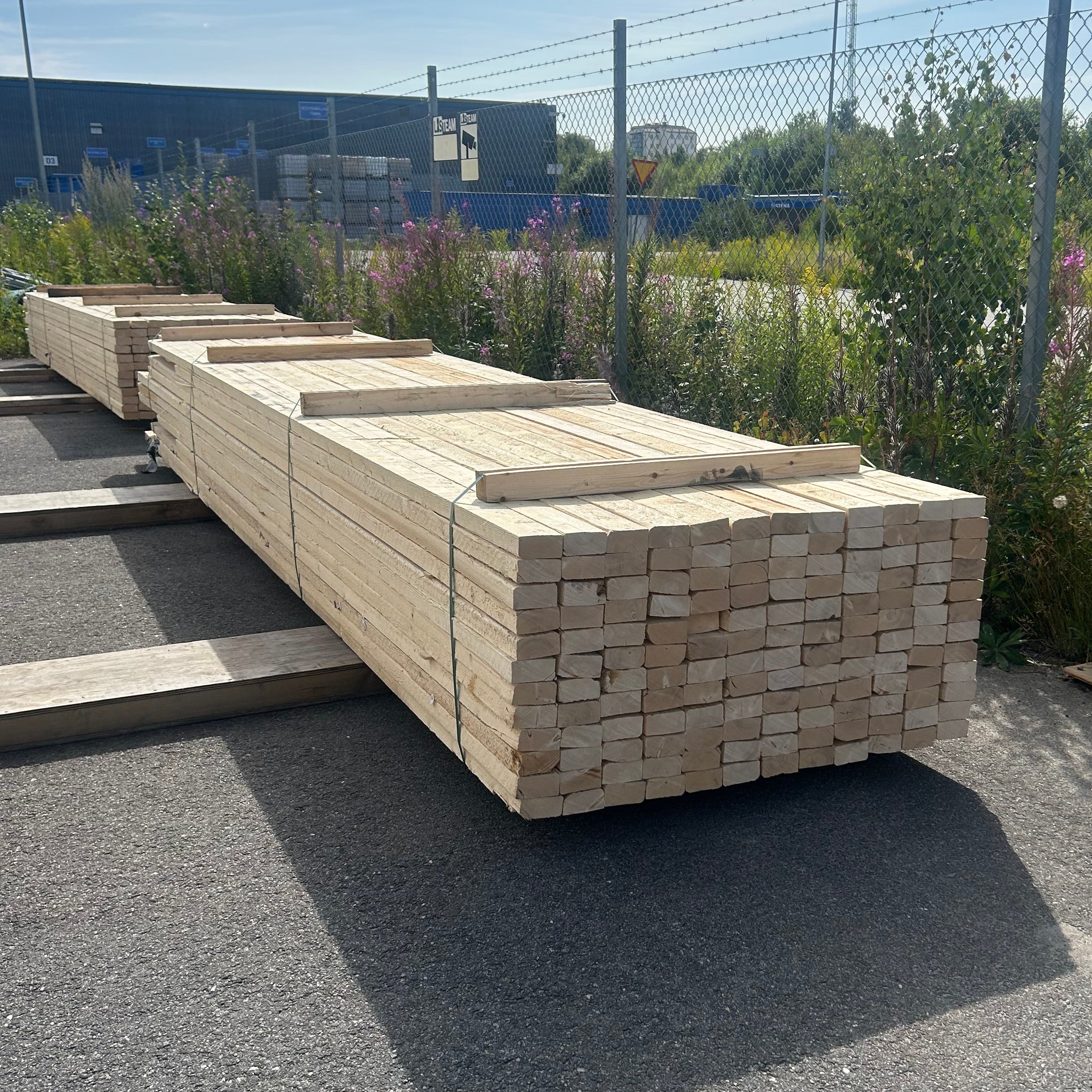 Paket Reglar 45x90mm 4,80-5,40m 144st Ohyvlat