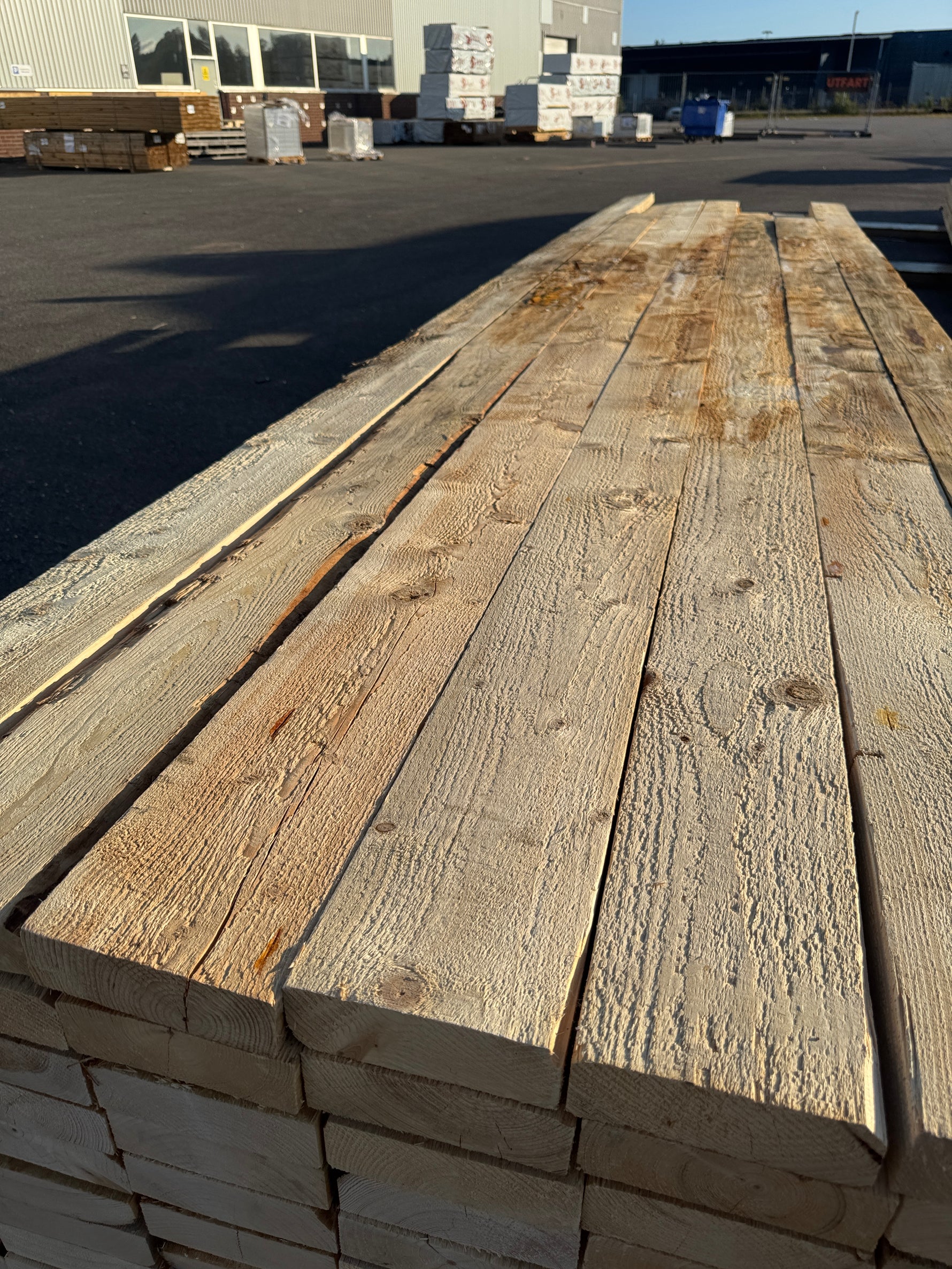 Paket Ohyvlade Reglar 50x150mm 4,00-5,40m 77st Gran