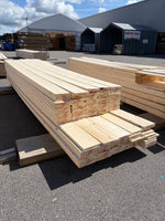 Paket Finsågade Brädor 22x195mm, 130st 3,60–4,20m (Andra sortering)