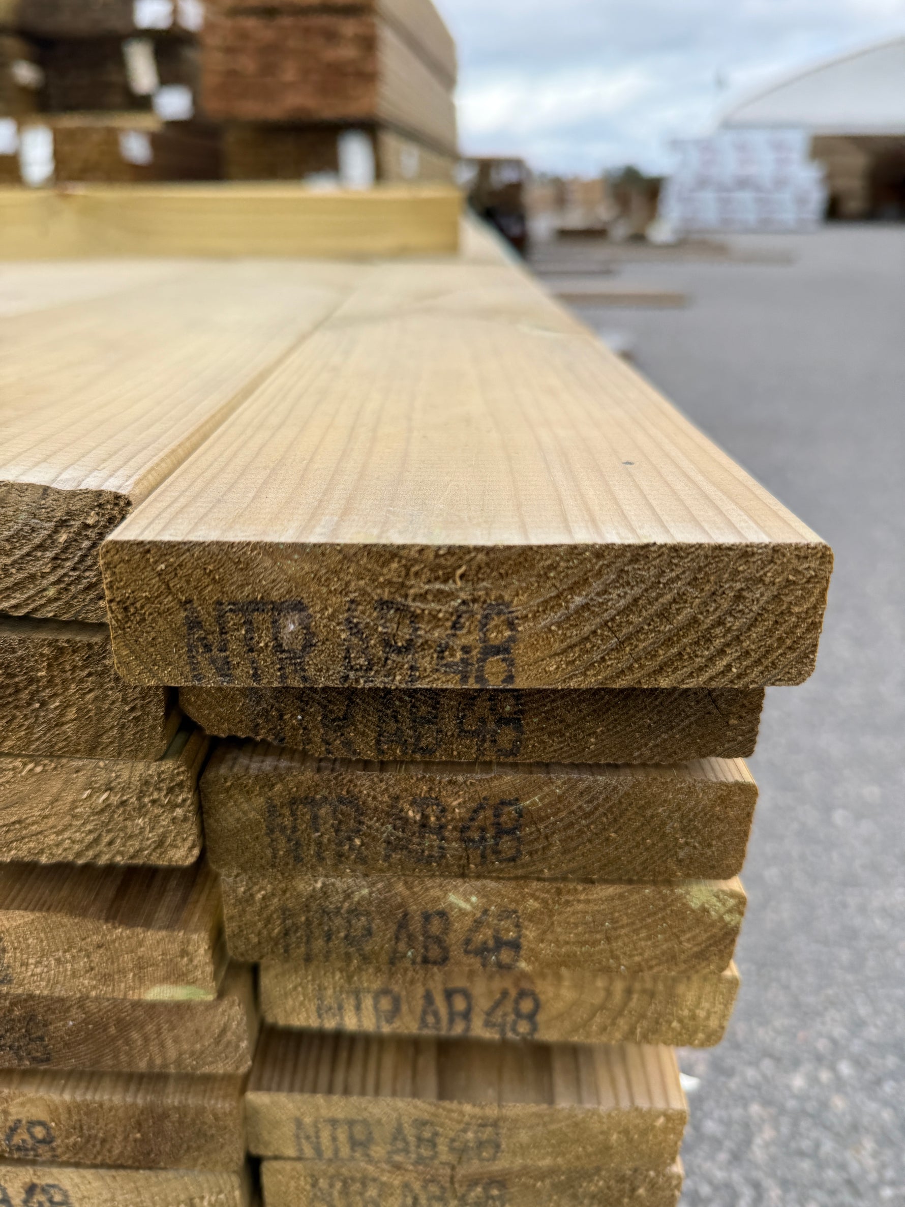Paket Tryckimpregnerad Trall 28x120mm 4.80m 153st G4-3